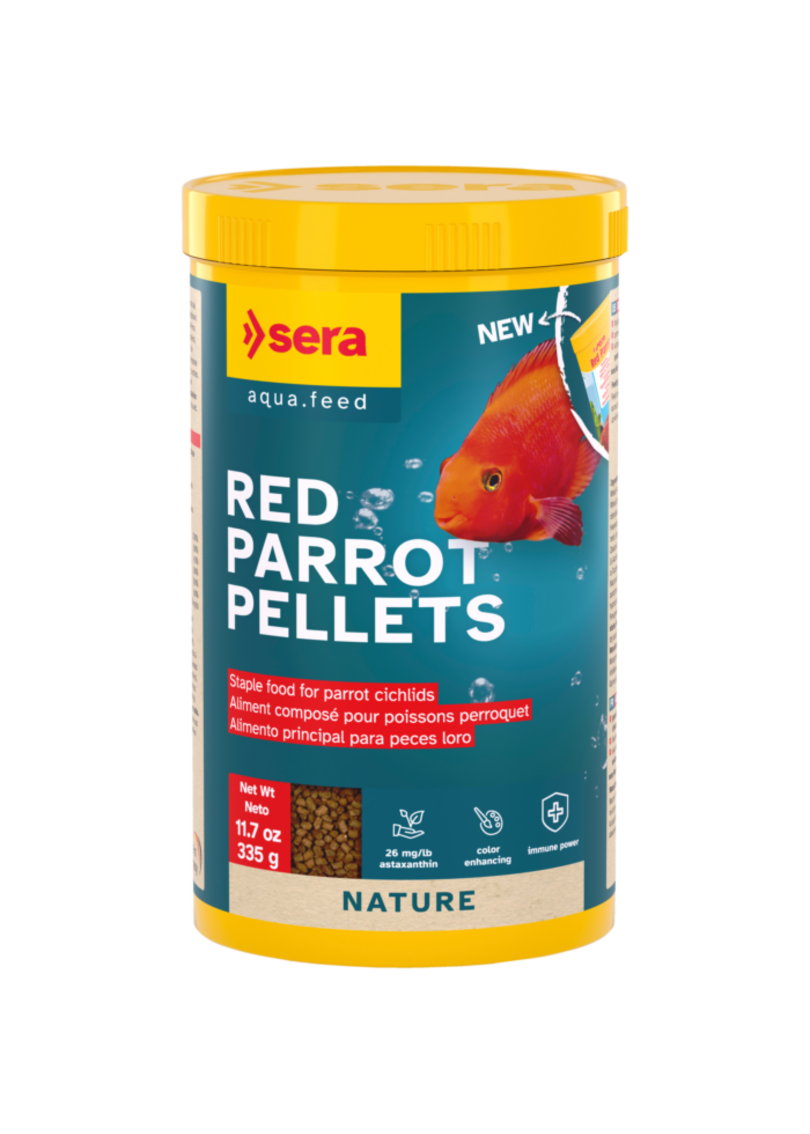 Sera RED PARROT PELLETS 11.8 OZ