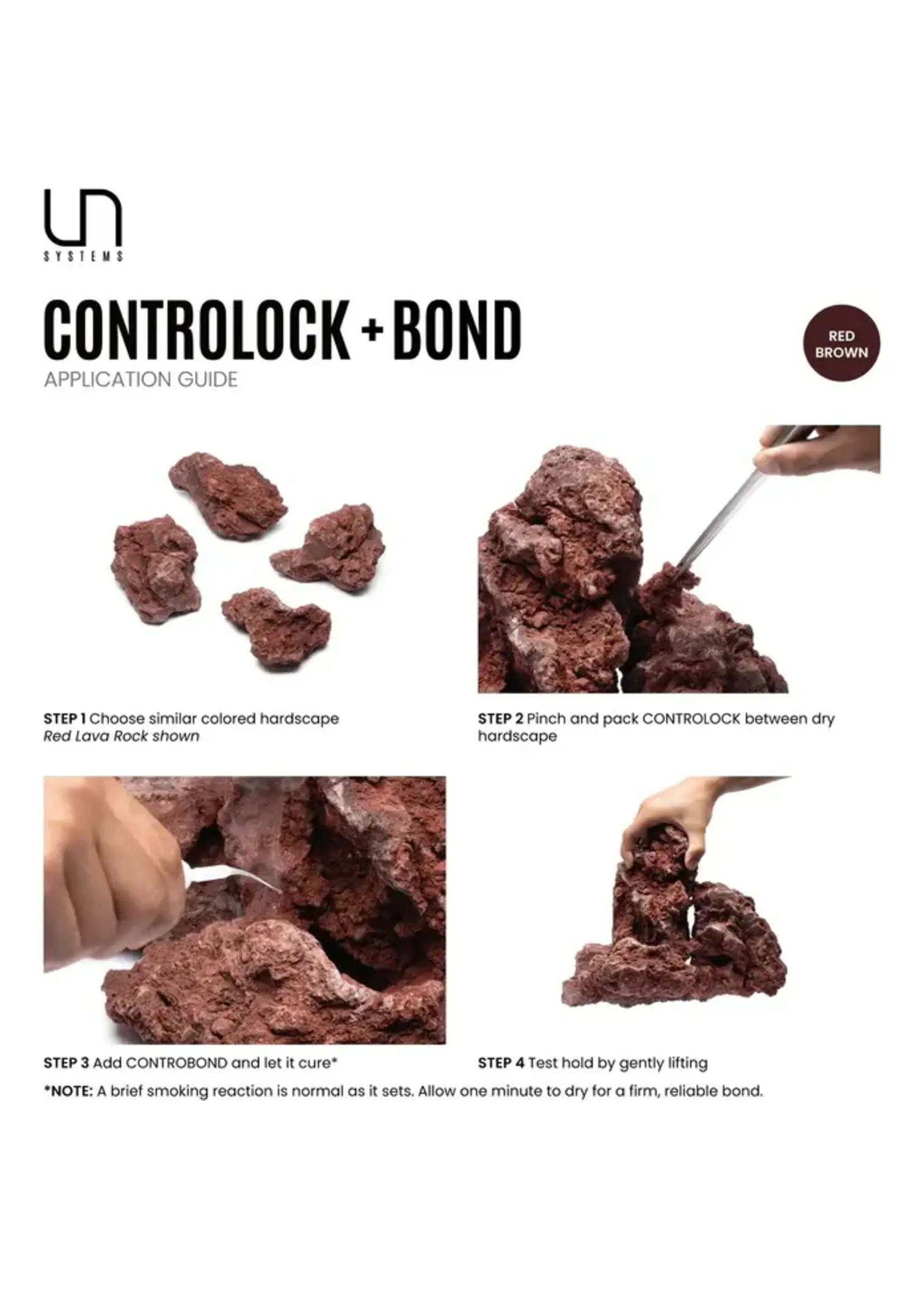 Ultum Nature System CONTROLOCK LIGHT BROWN BONDING MATERIAL