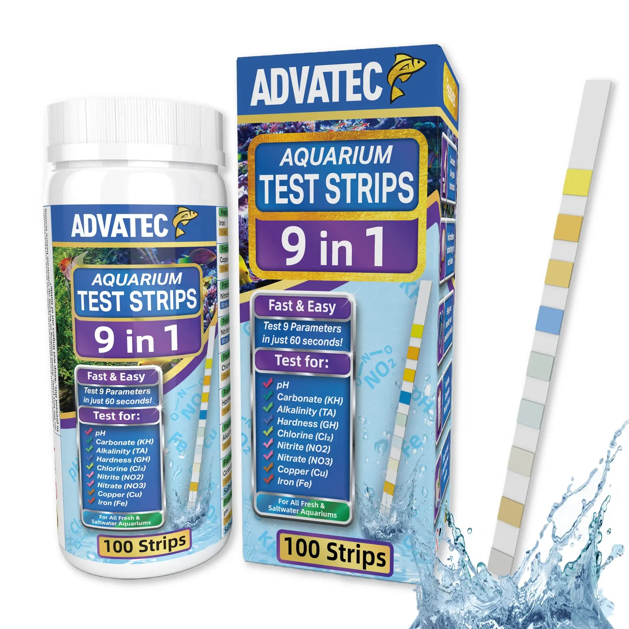 TEST STRIP 9-1 100 PK