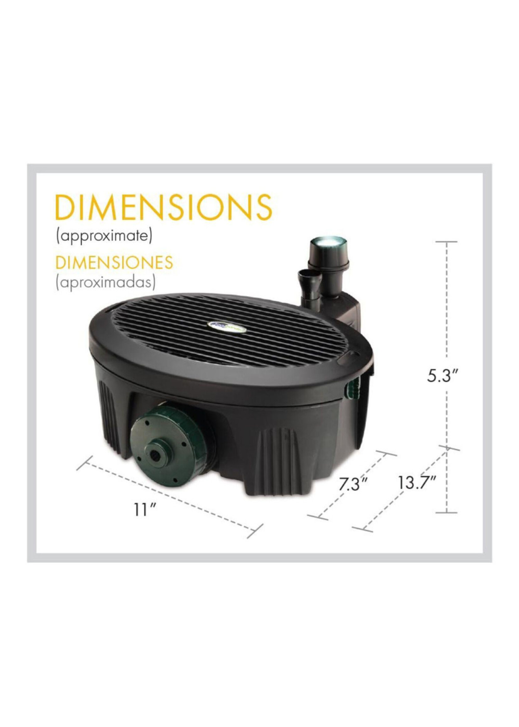 IN POND FILTER 5-1 200 W/ PODS