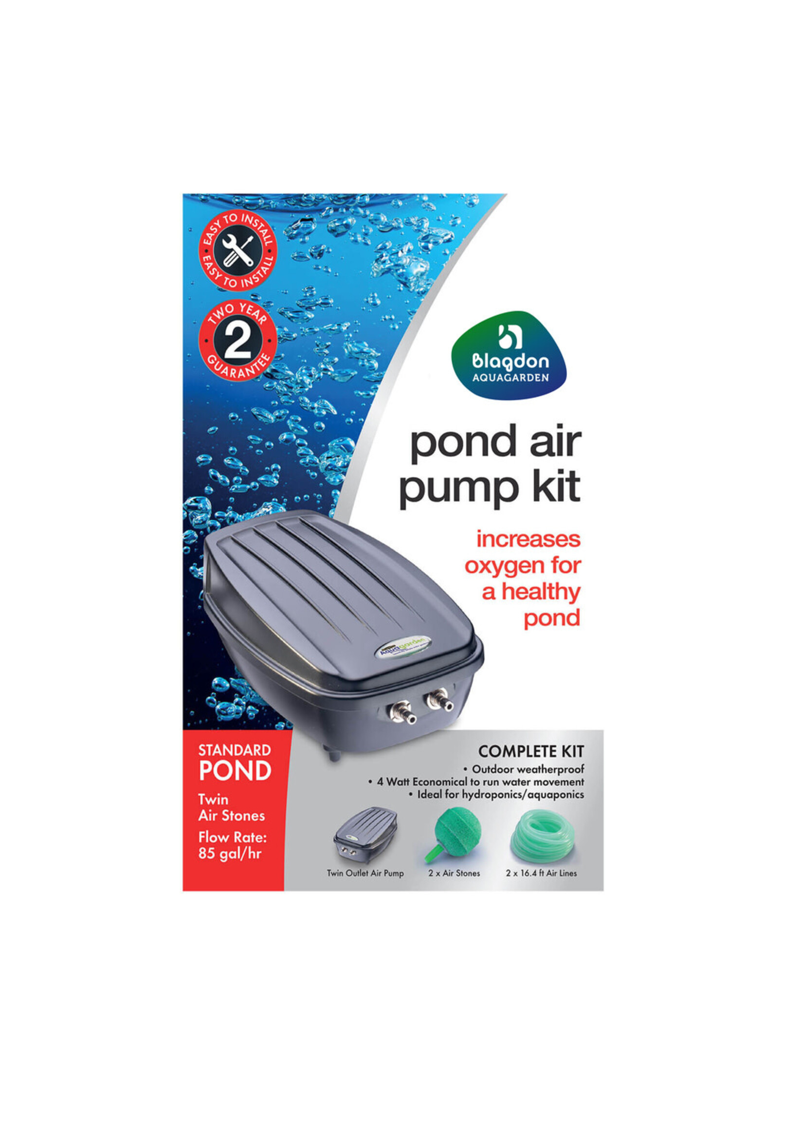 Blagdon Aquagarden WEATHERPROOF POND AIR PUMP