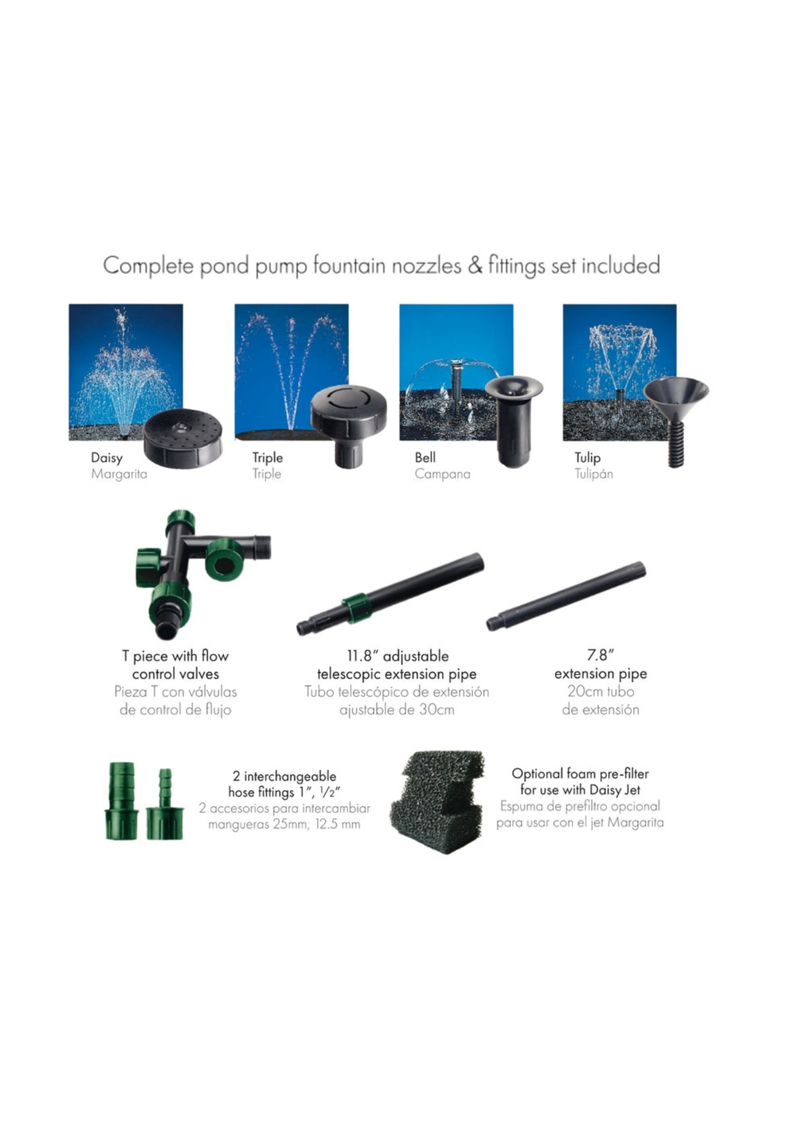 UNIVERSAL ALL IN ONE PUMP 850 GPH