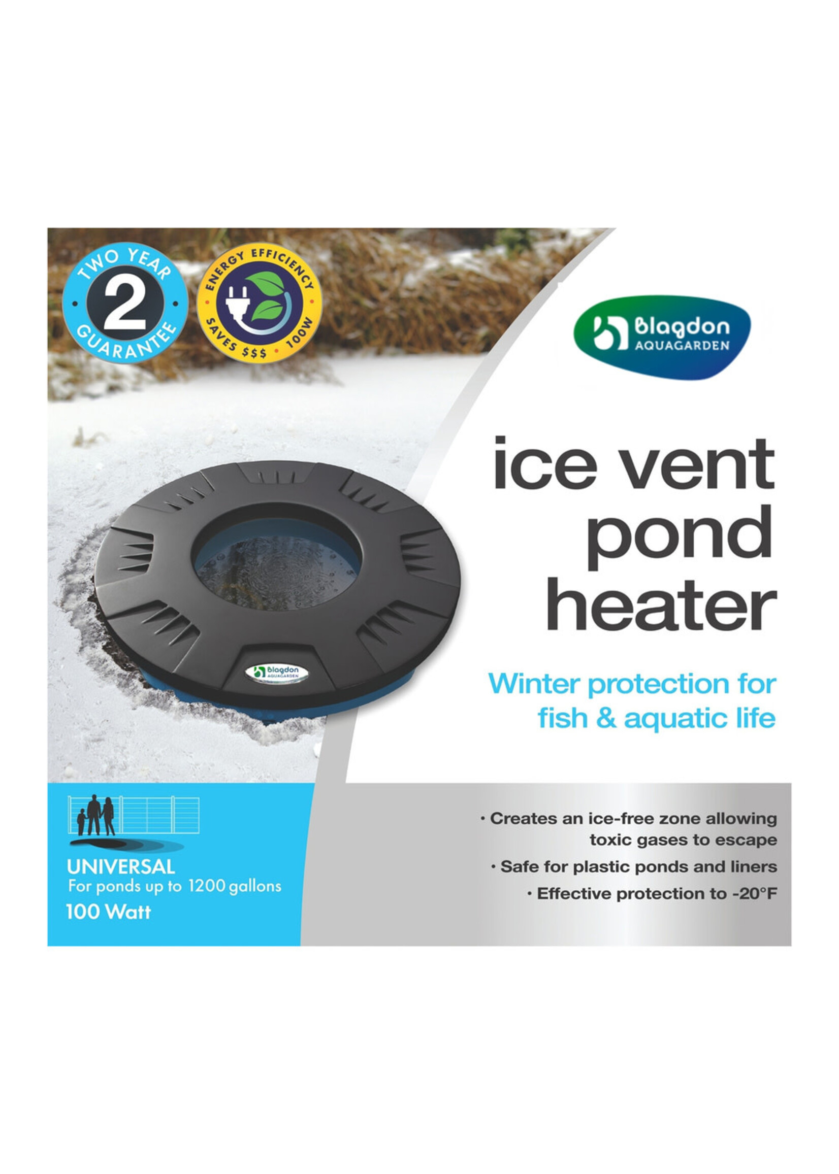 Blagdon Aquagarden BLAGDON POND ICE VENT AND HEATER