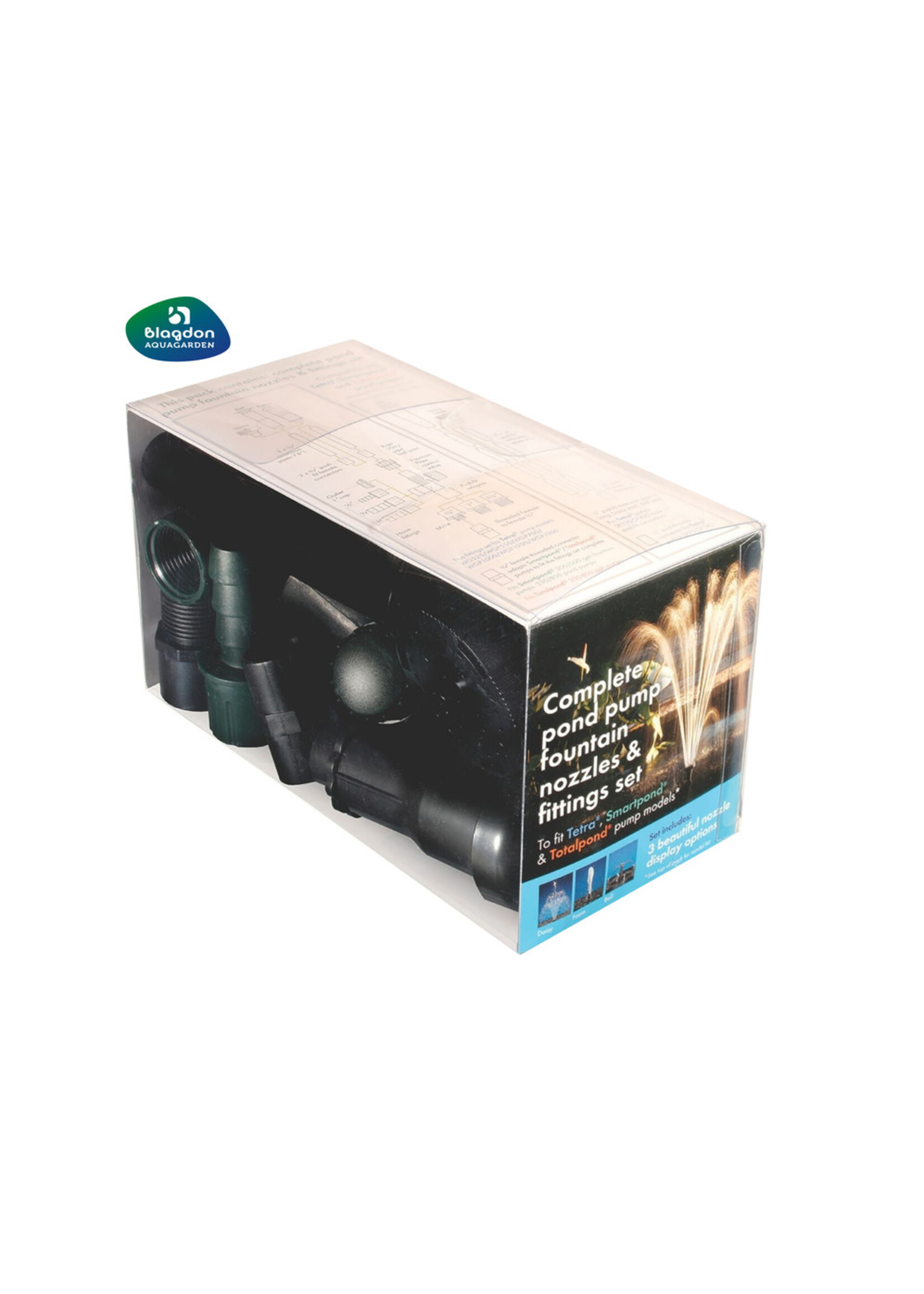 Blagdon Aquagarden PUMP & NOZZLE FITTINGS KIT