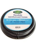 Blagdon Aquagarden FLEX REINFORCED TUBING WITH CLAMPS 20 FT X 3/4"