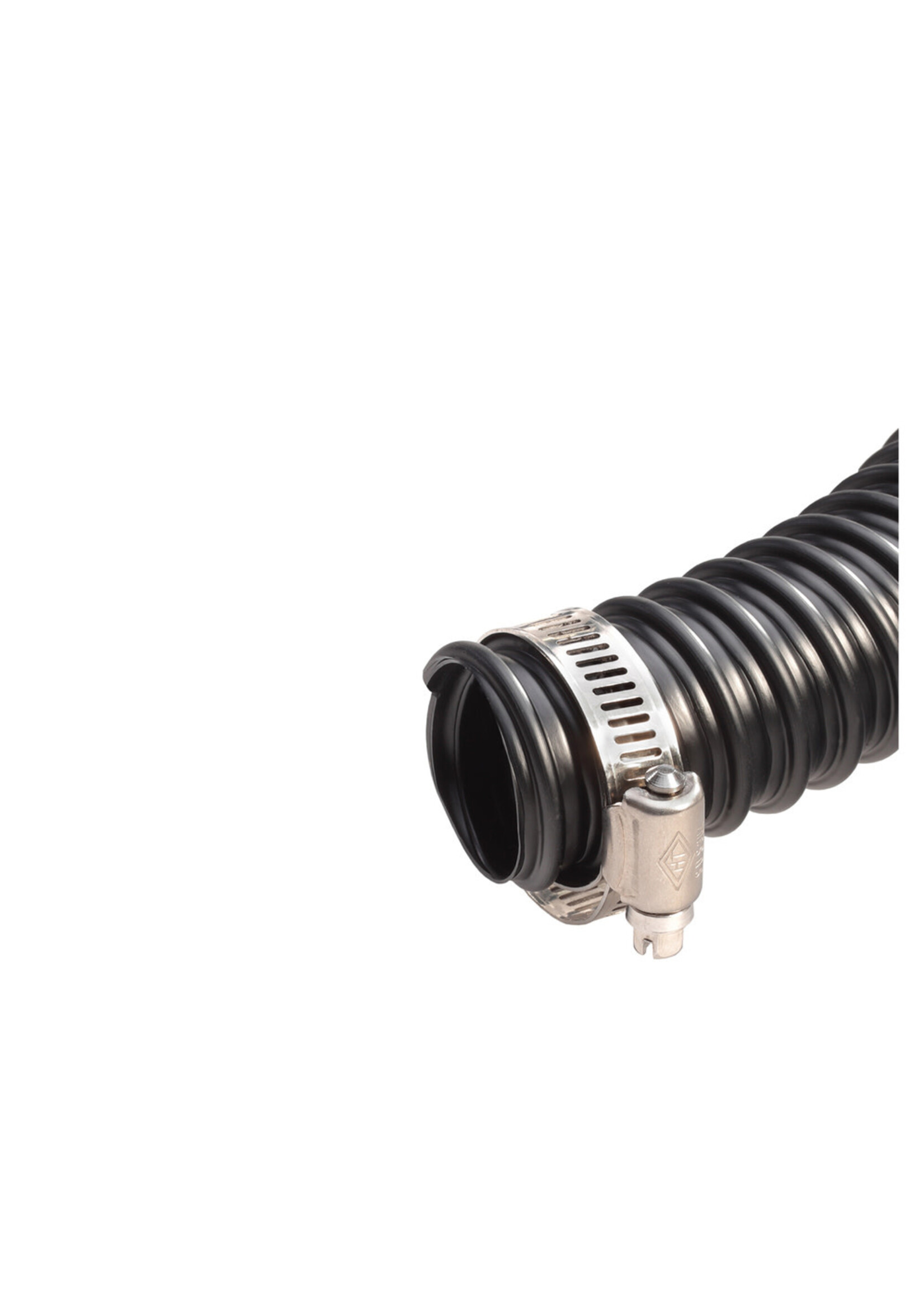 FLEX REINFORCED TUBING WITH CLAMPS 20 FT X 1.25"