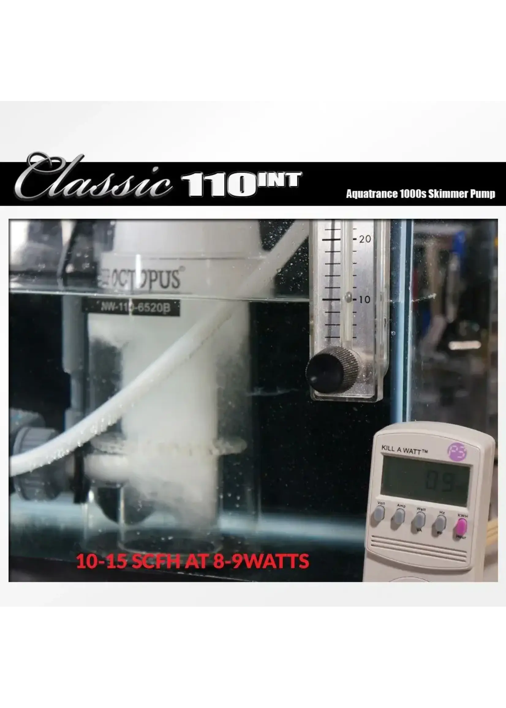 Reef Octopus REEF OCTOPUS CLASSIC 110 INT INTERNAL PROTEIN SKIMMER 4"