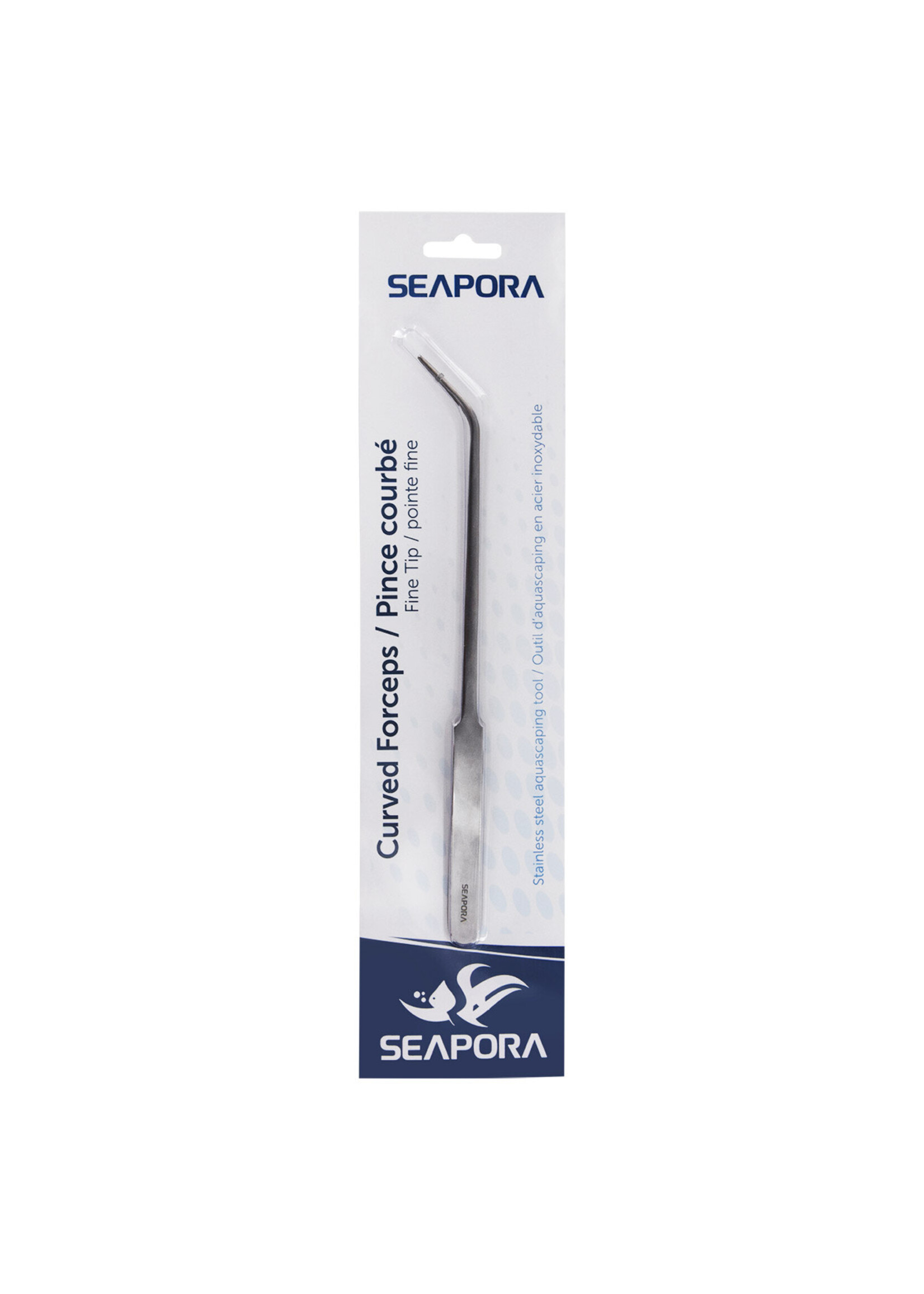 FORCEPS CURVED FINE 10 "