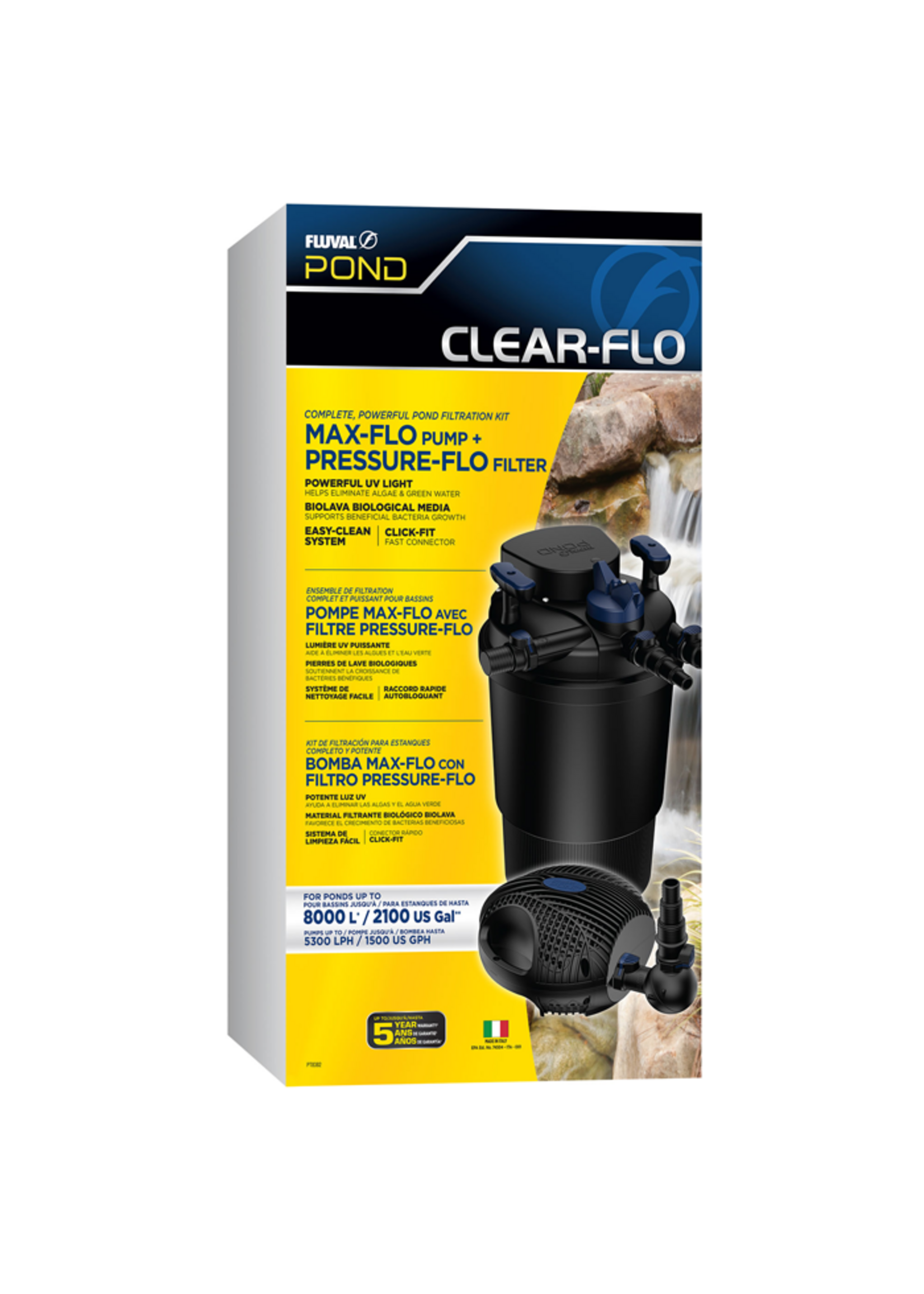 Fluval CLEAR FLO 2100 POND FILTER