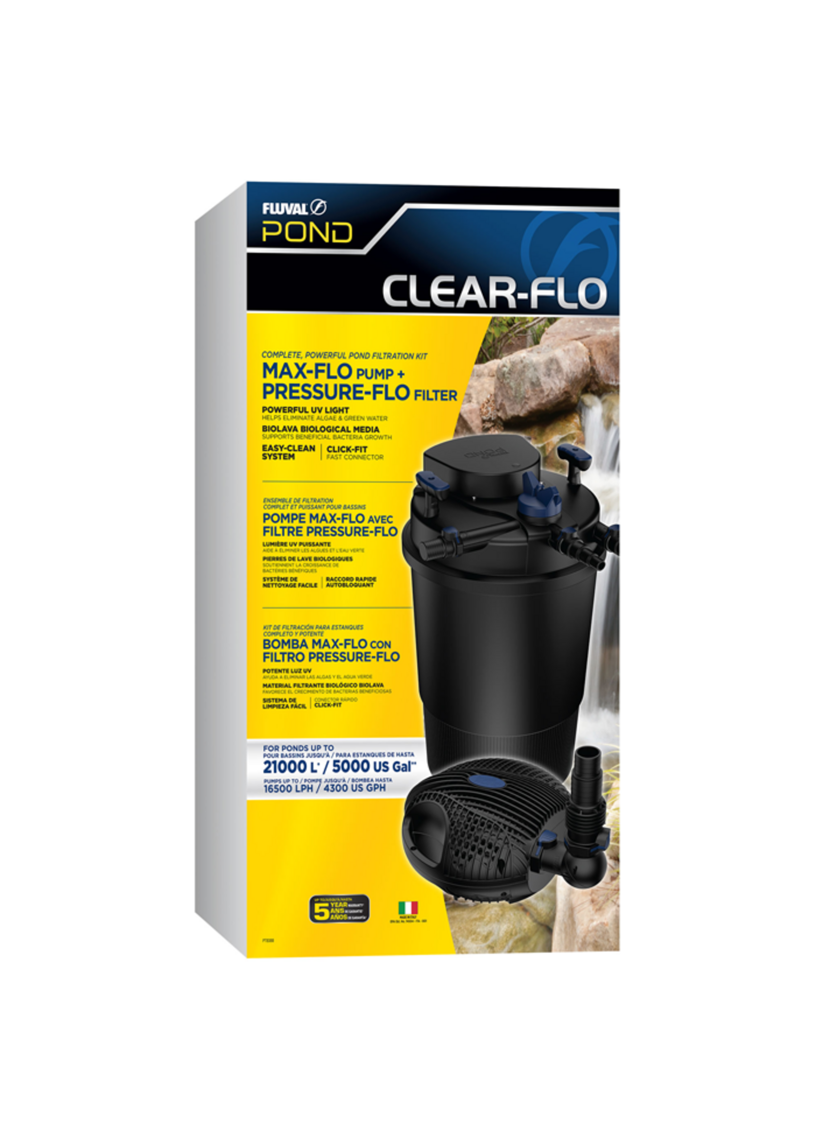 Fluval CLEAR FLO 5000 POND FILTER