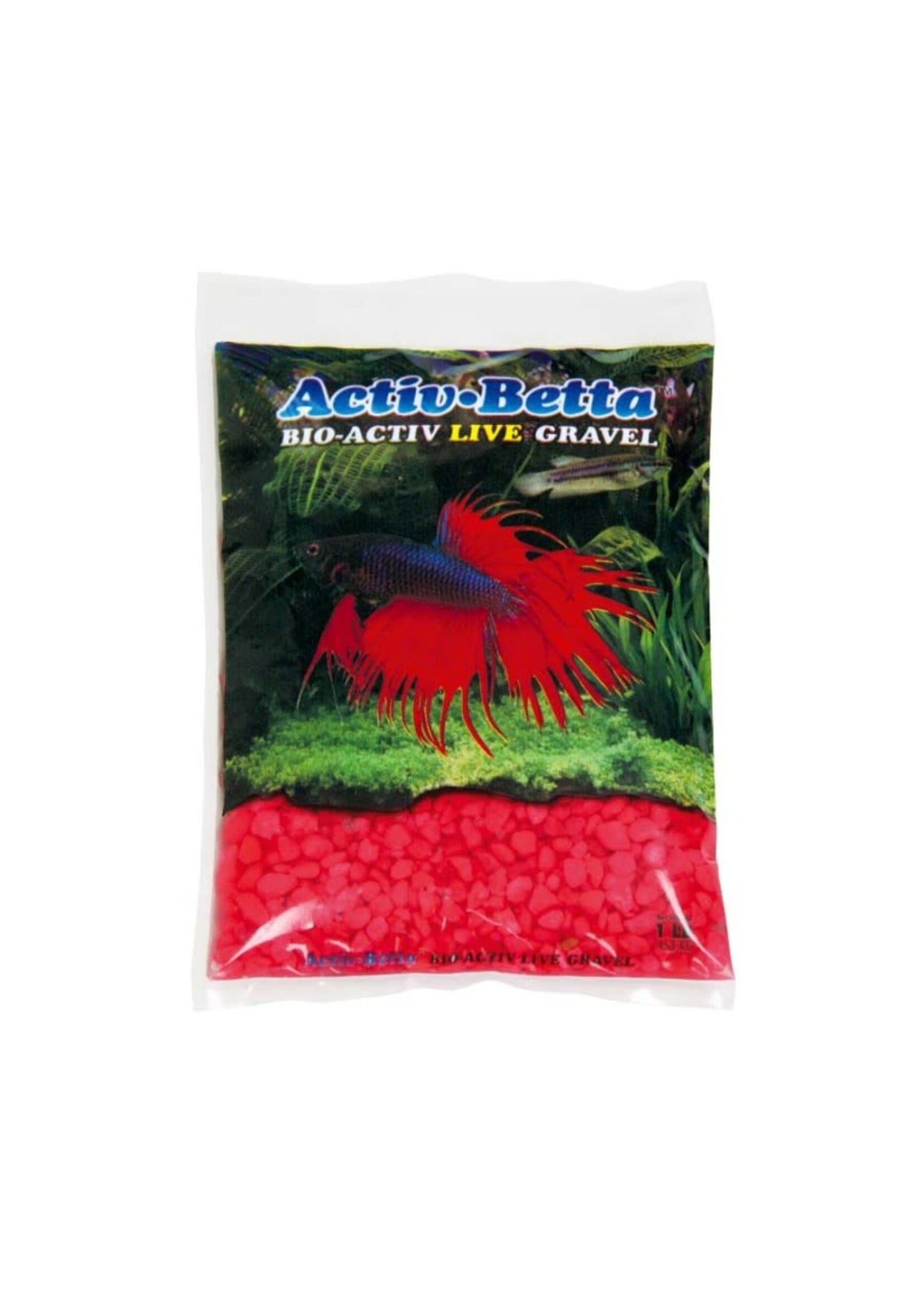 BIO ACTIVE LIVE BETTA GRAVEL PINK 1 LB