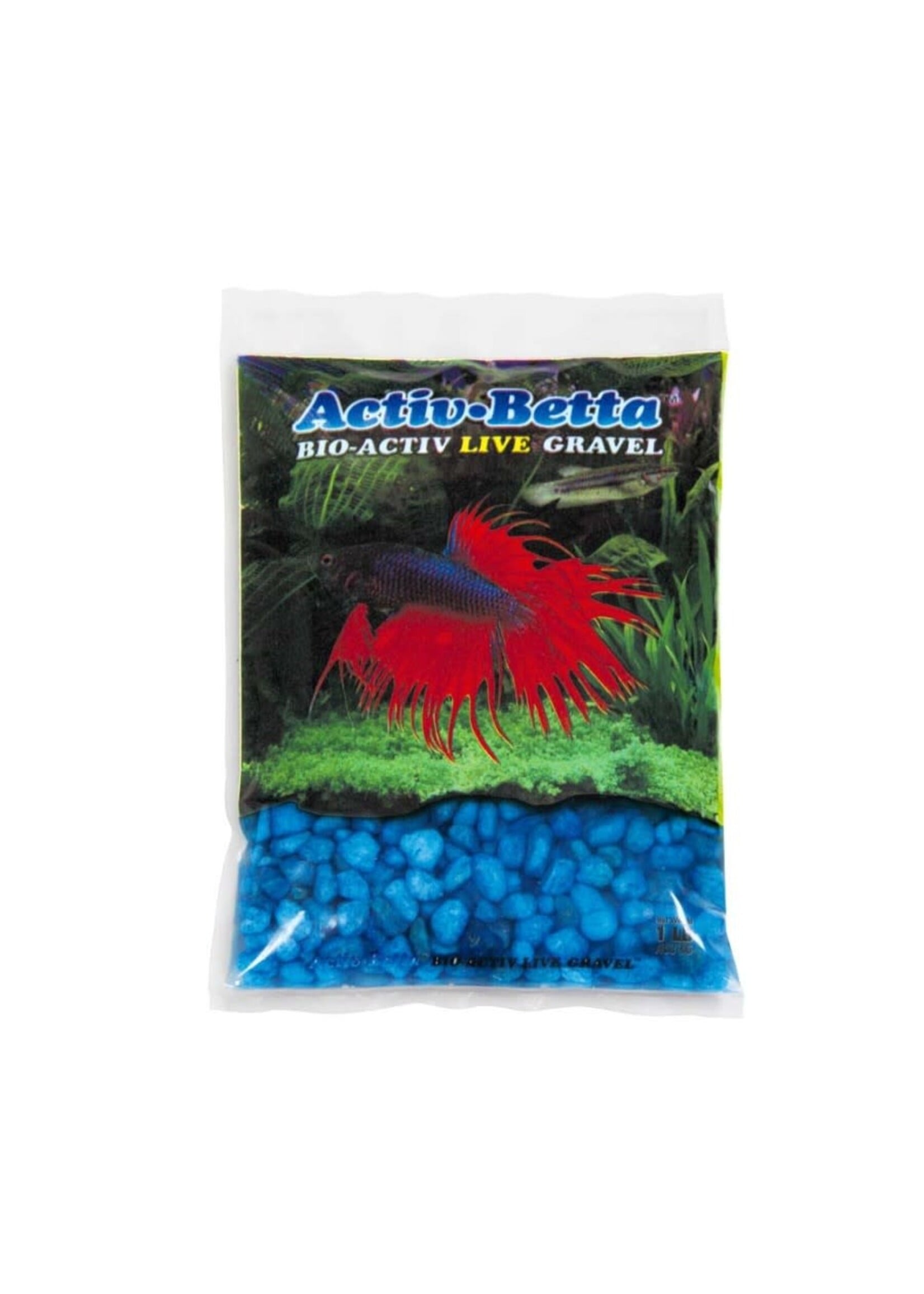 BIO ACTIVE LIVE BETTA GRAVEL BLUE 1 LB