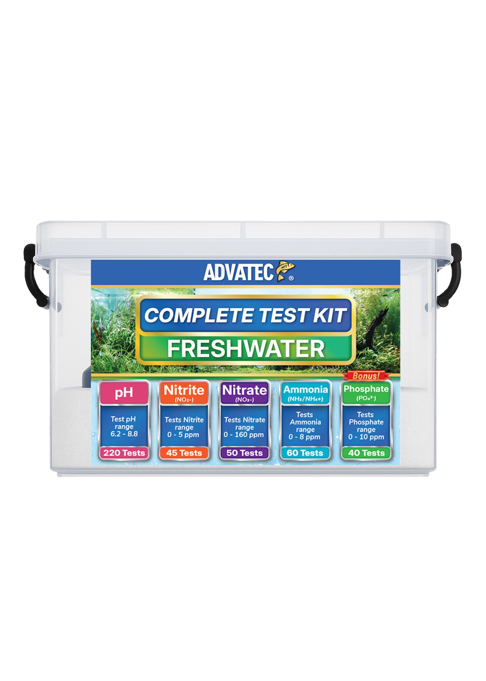 Advatec Int. FRESHWATER COMPLETE TEST KIT