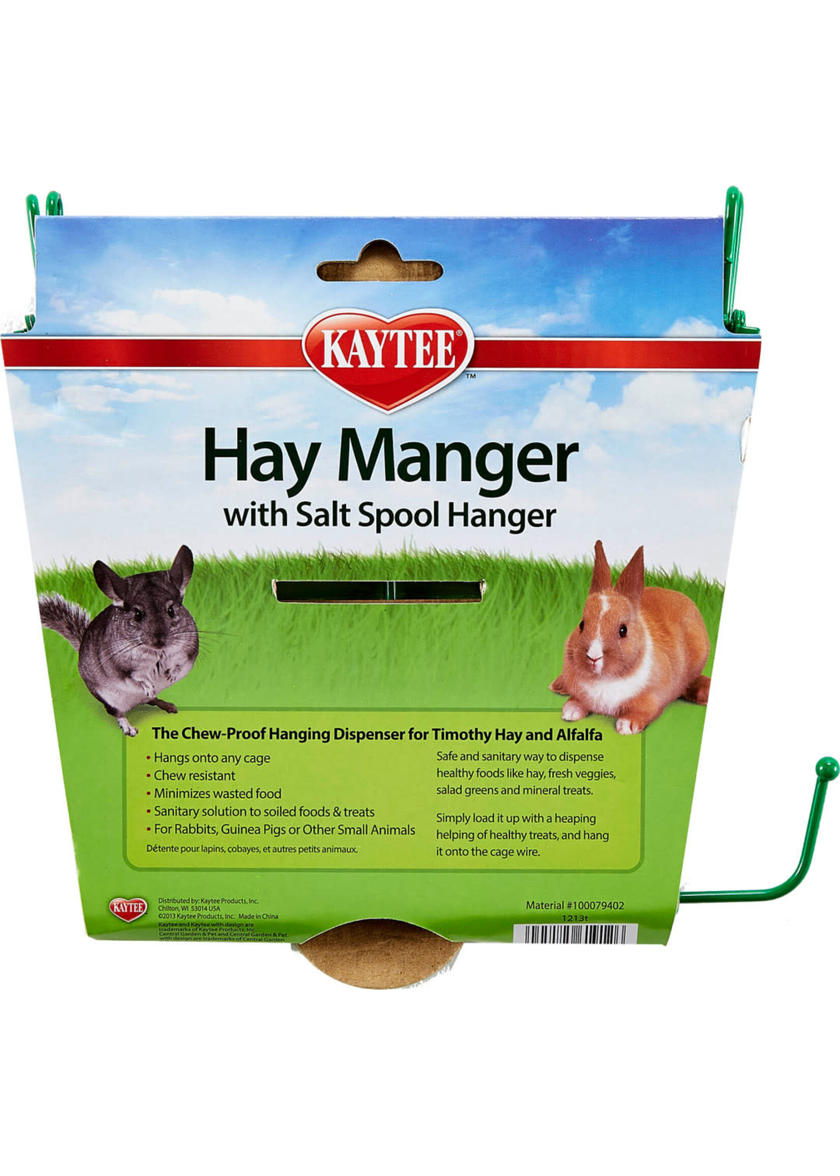 HAY MANAGER W/SALT HANGER