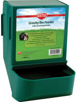GRAVITY BIN FEEDER W/HANGING BRACKET