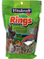 Vitakraft NIBBLE RINGS SMALL ANIMAL TREATS ALFALFA 10.66 OZ