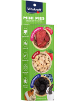 Vitakraft MINI PIES STRAWBERRY APPLE BLUEBERRY 0.6 OZ