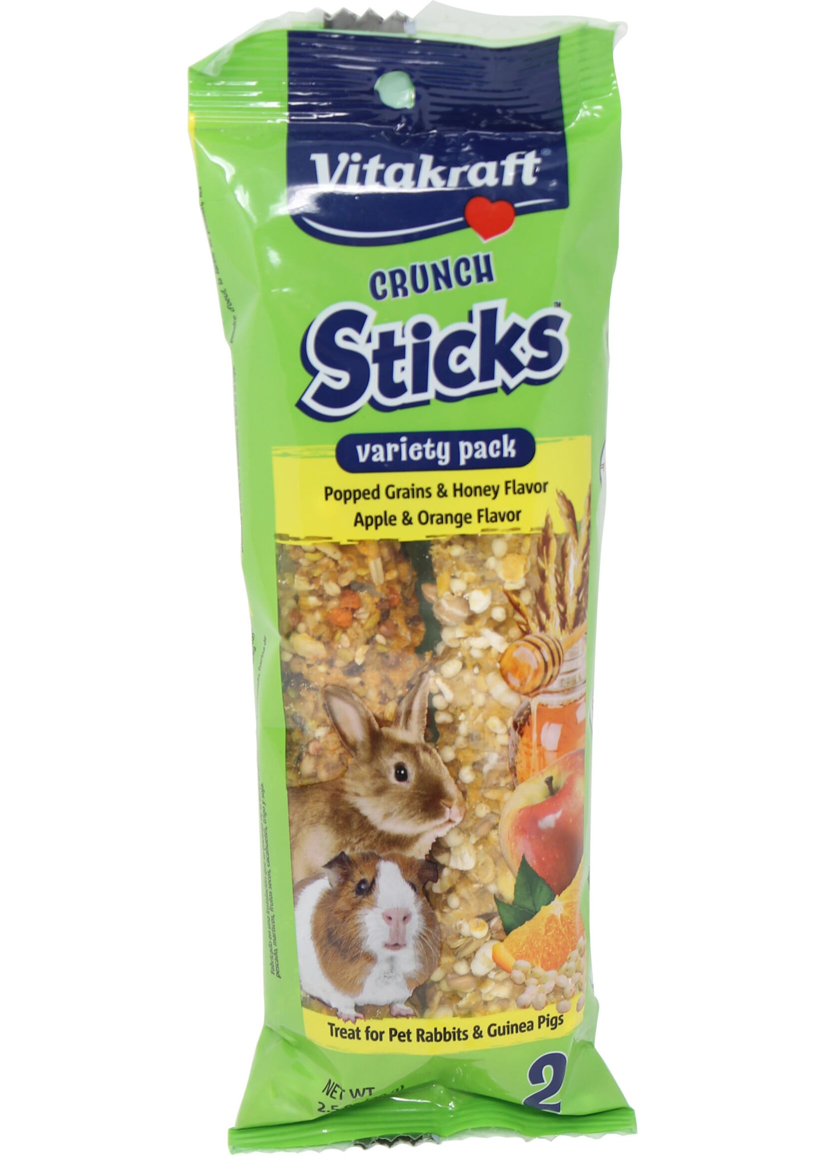 Vitakraft CRUNCH STICKS VARIETY PACK ASST 2.5 OZ