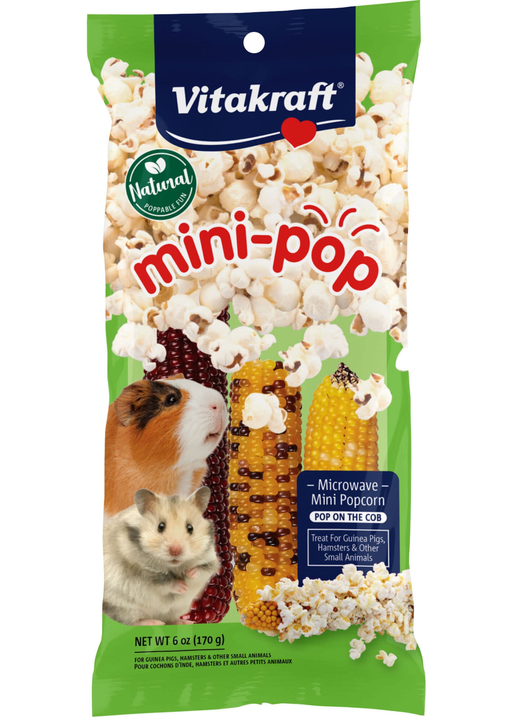 Vitakraft MINI POP SMALL ANIMAL TREATS 6 OZ 4 PK