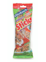 Vitakraft CRUNCH STICKS RABBIT TREATS WILBERRY HONEY 4 OZ 2 PK