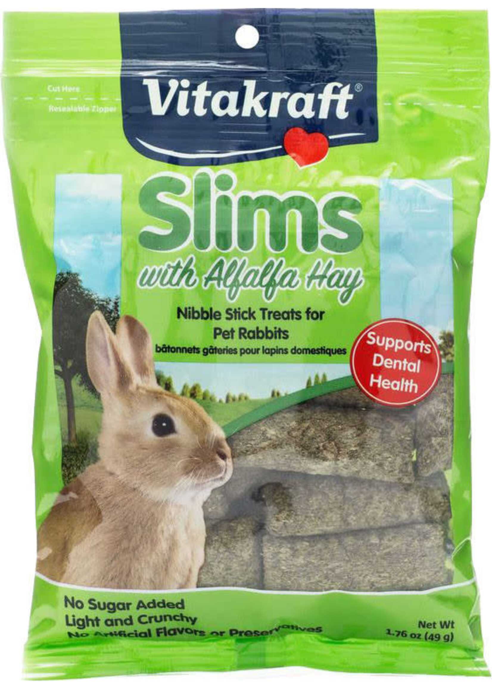 Vitakraft SLIMS TREATS ALFALFA 1.76 OZ