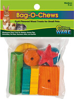 Ware Pet Products BAG O CHEWS ASST M 8 PC
