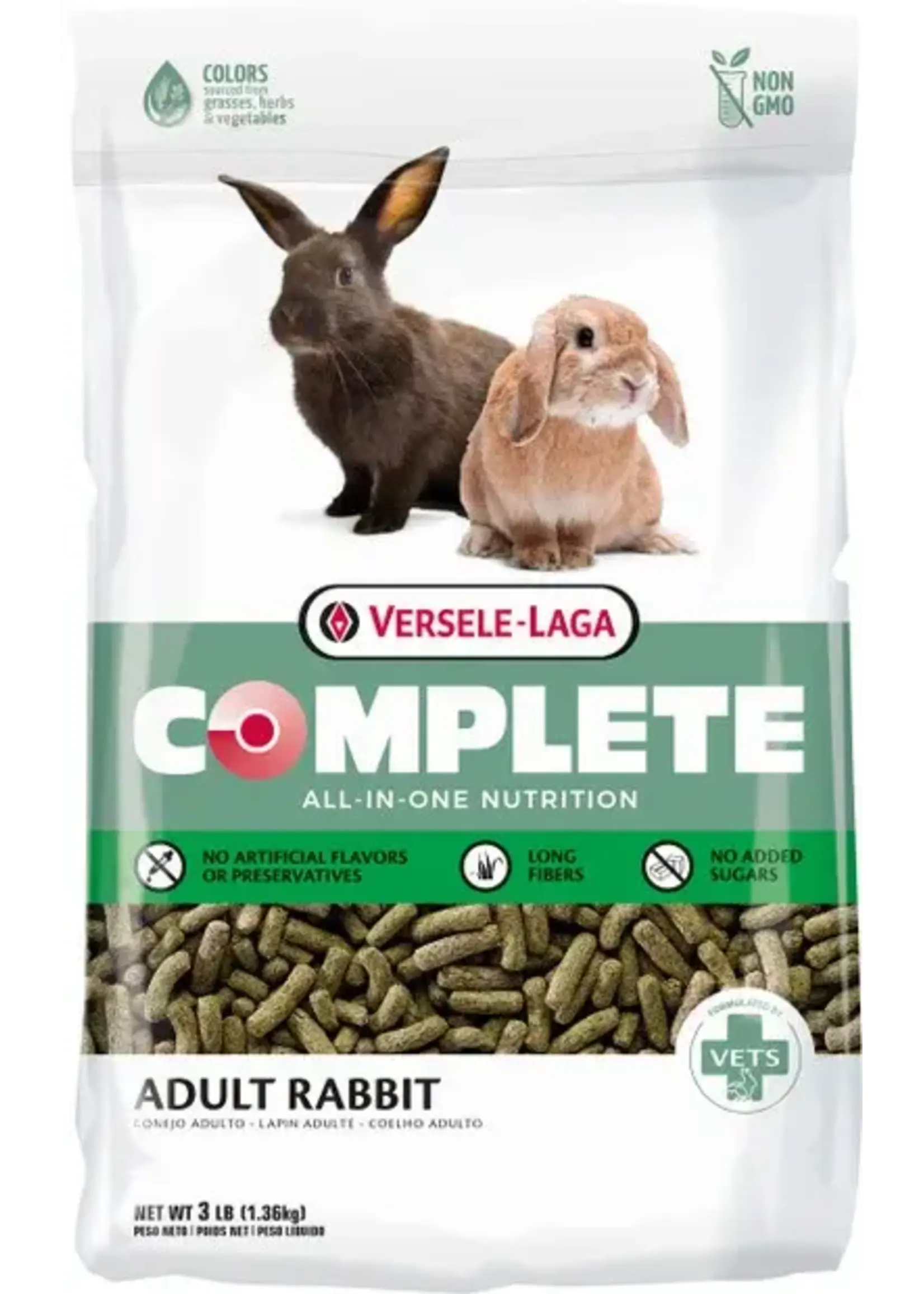 COMPLETE ADULT RABBIT FOOD 3LB