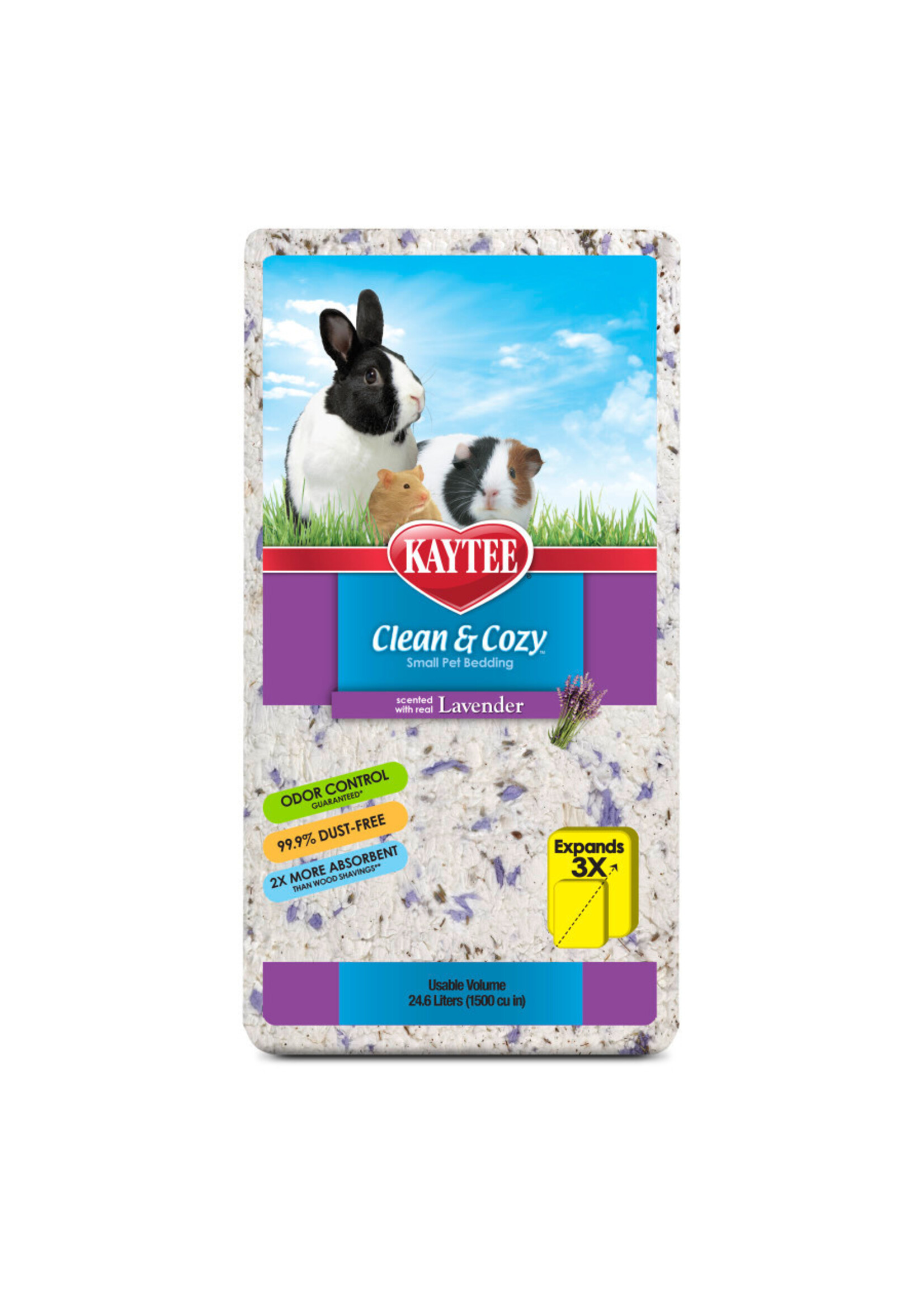 BEEDING CLEAN COZY LAVENDER 24.6 L