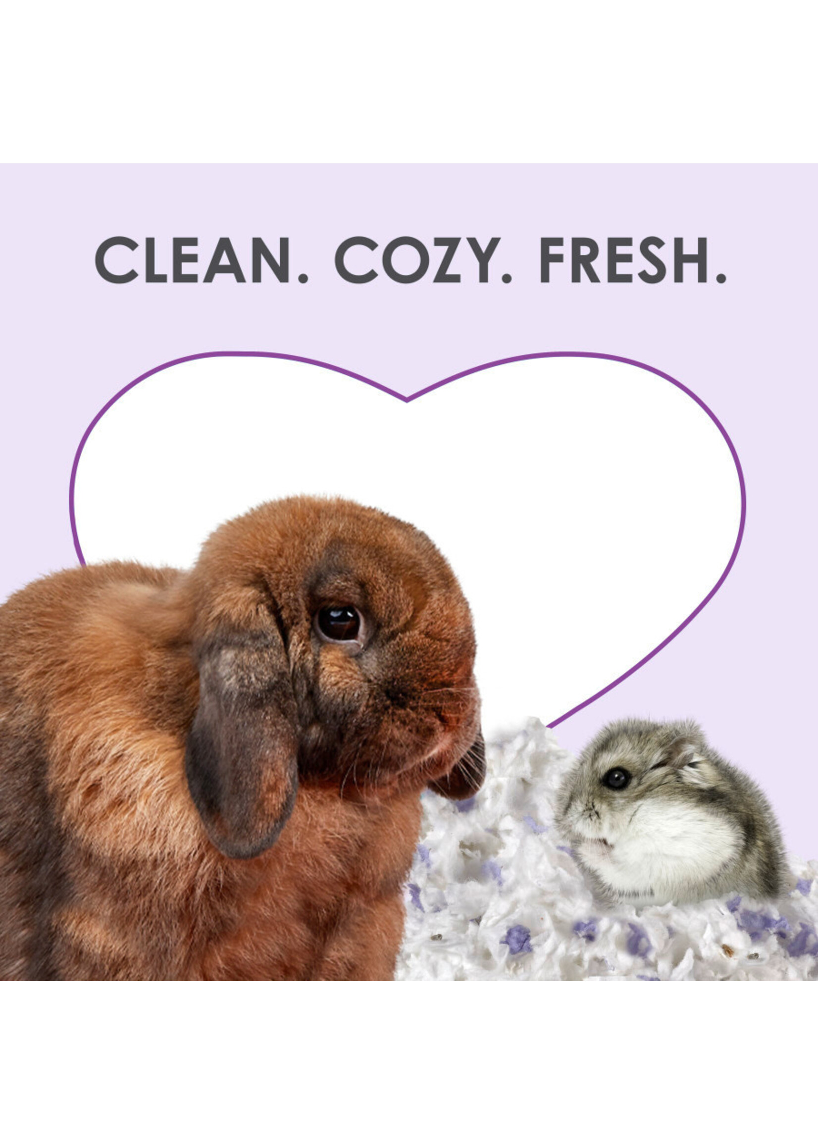 BEEDING CLEAN COZY LAVENDER 24.6 L
