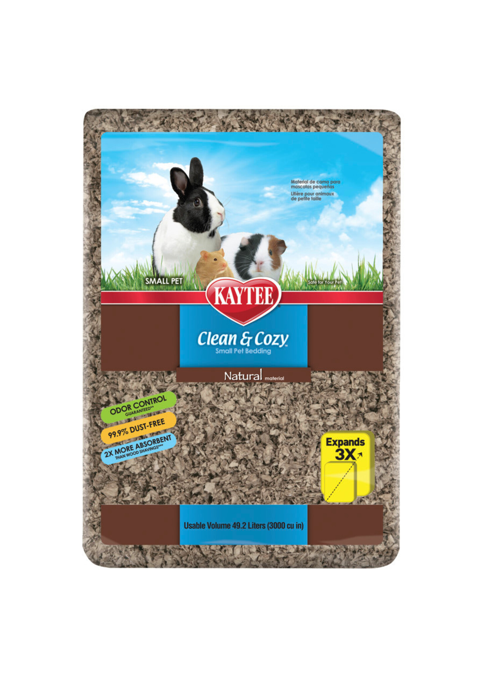 BEEDING CLEAN COZY NATURAL 49.2 L