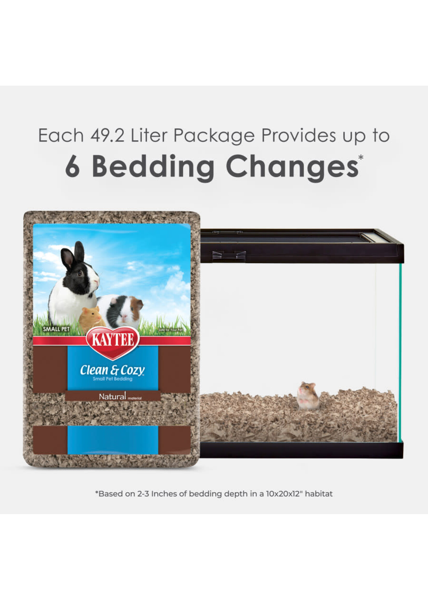 BEEDING CLEAN COZY NATURAL 49.2 L