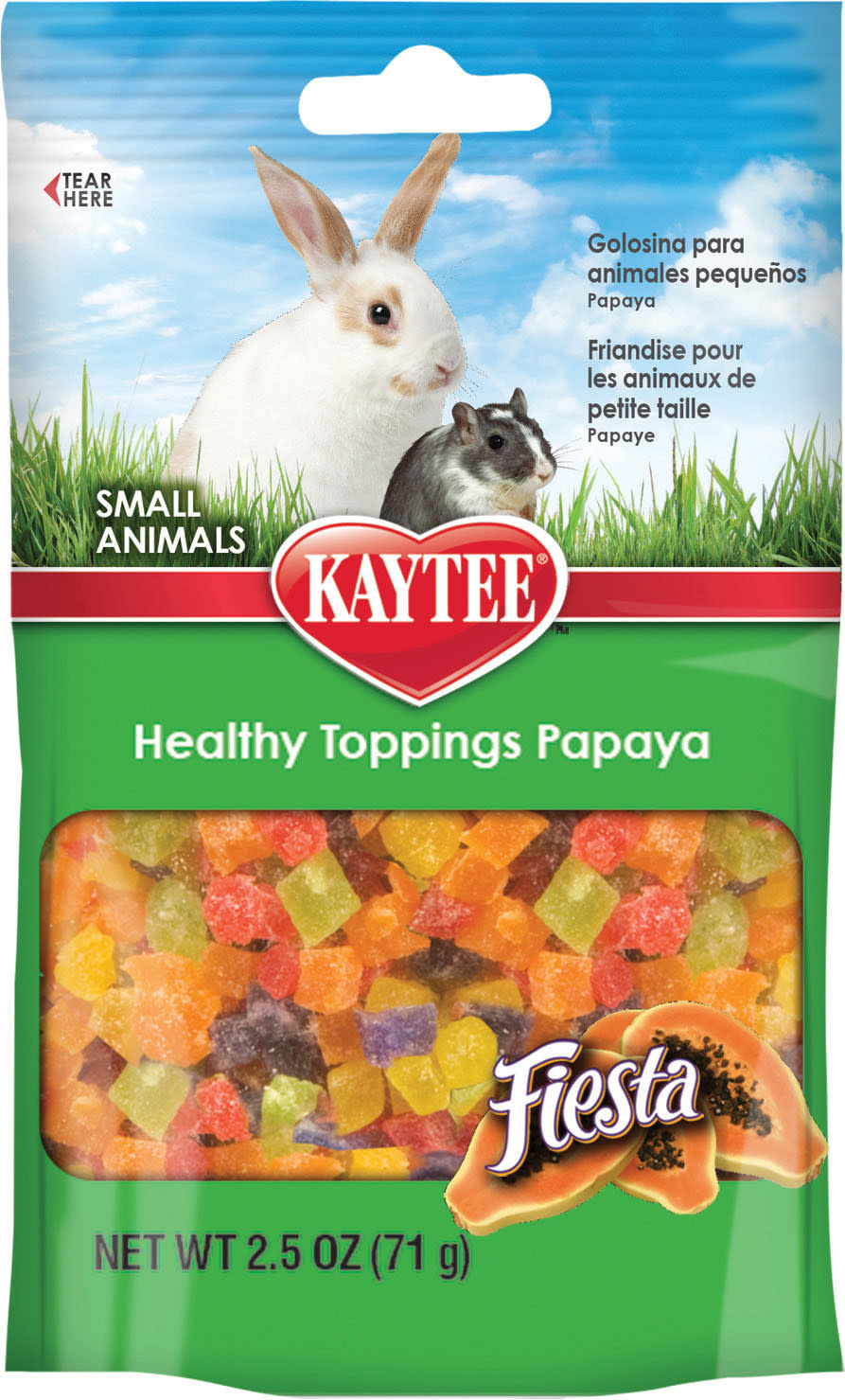 FIESTA HEALTHY TOPPINGS SMALL ANIMAL PAPAYA 2.5 OZ