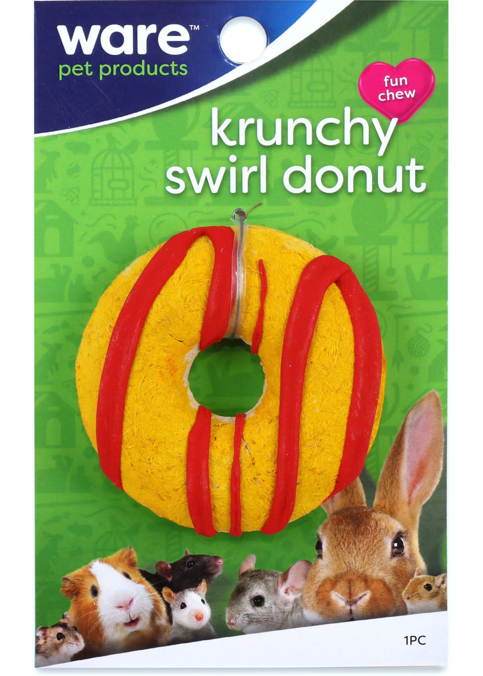 Ware Pet Products WARE KRUNCHY SWIRL DONUT