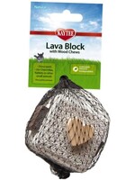 LAVA BLOCK W/WOOD CHEWS 2.25 "
