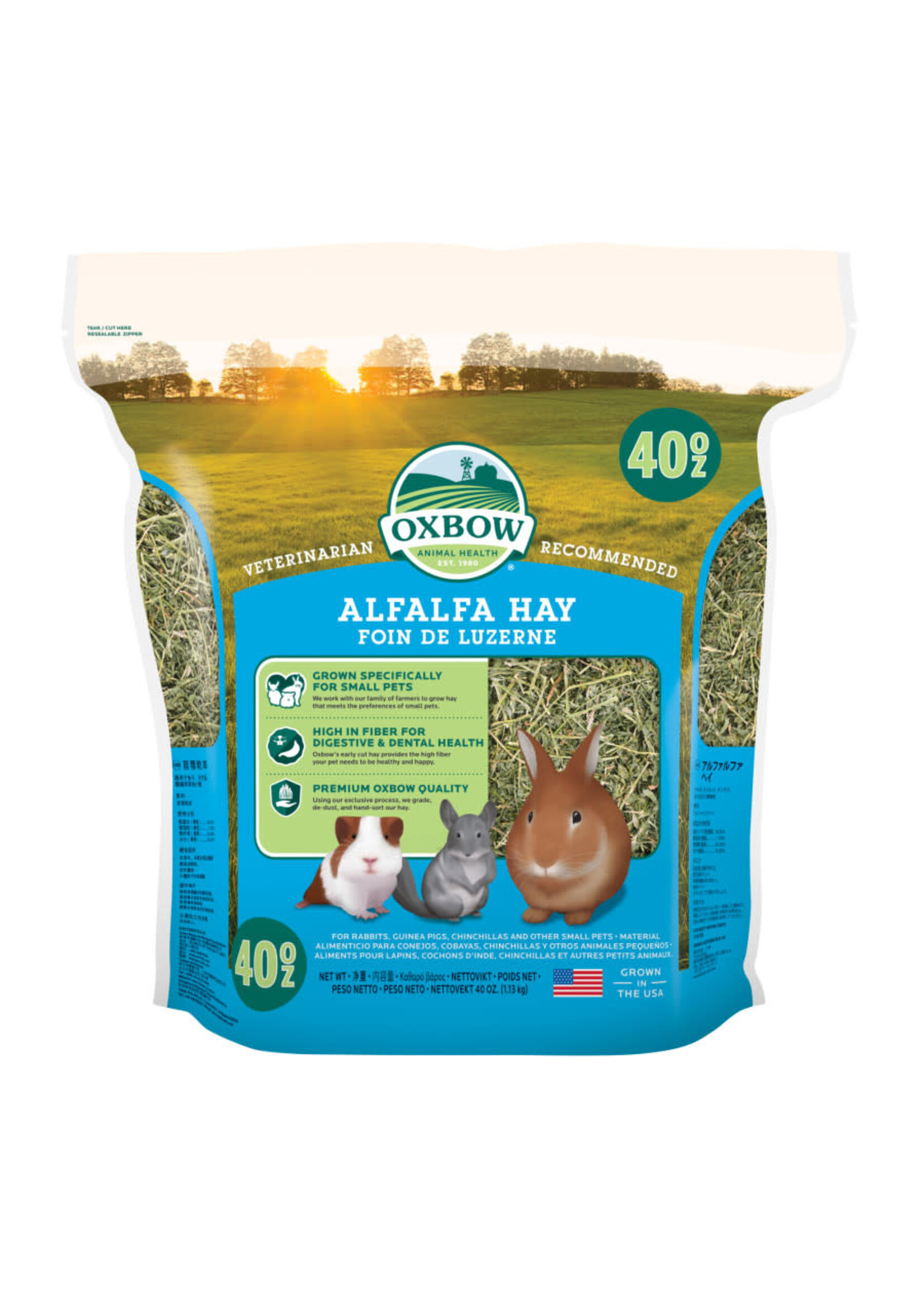 OXBOW ALFALFA HAY 40 OZ