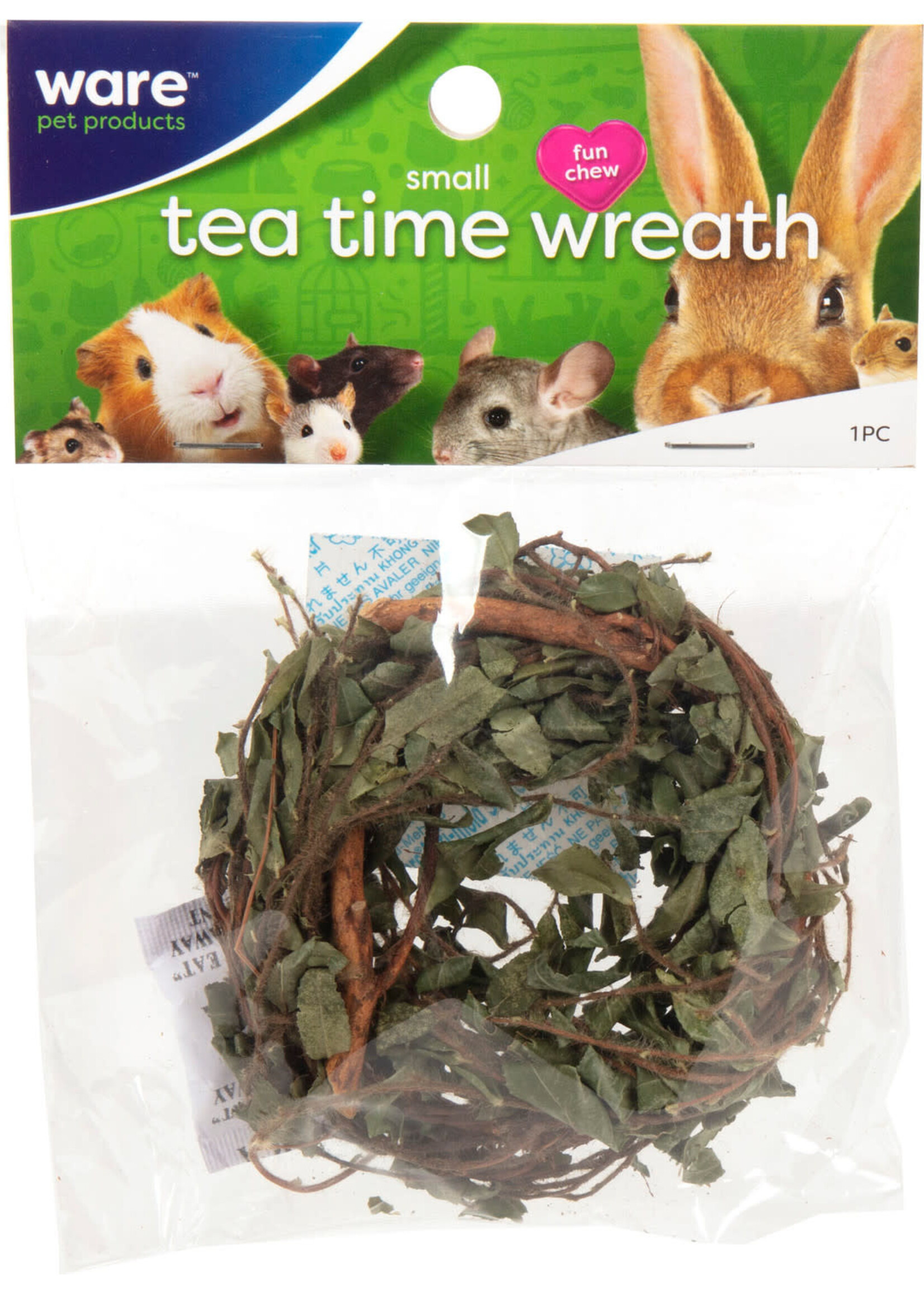 Ware Pet Products TEA TIME WREATH CHEW