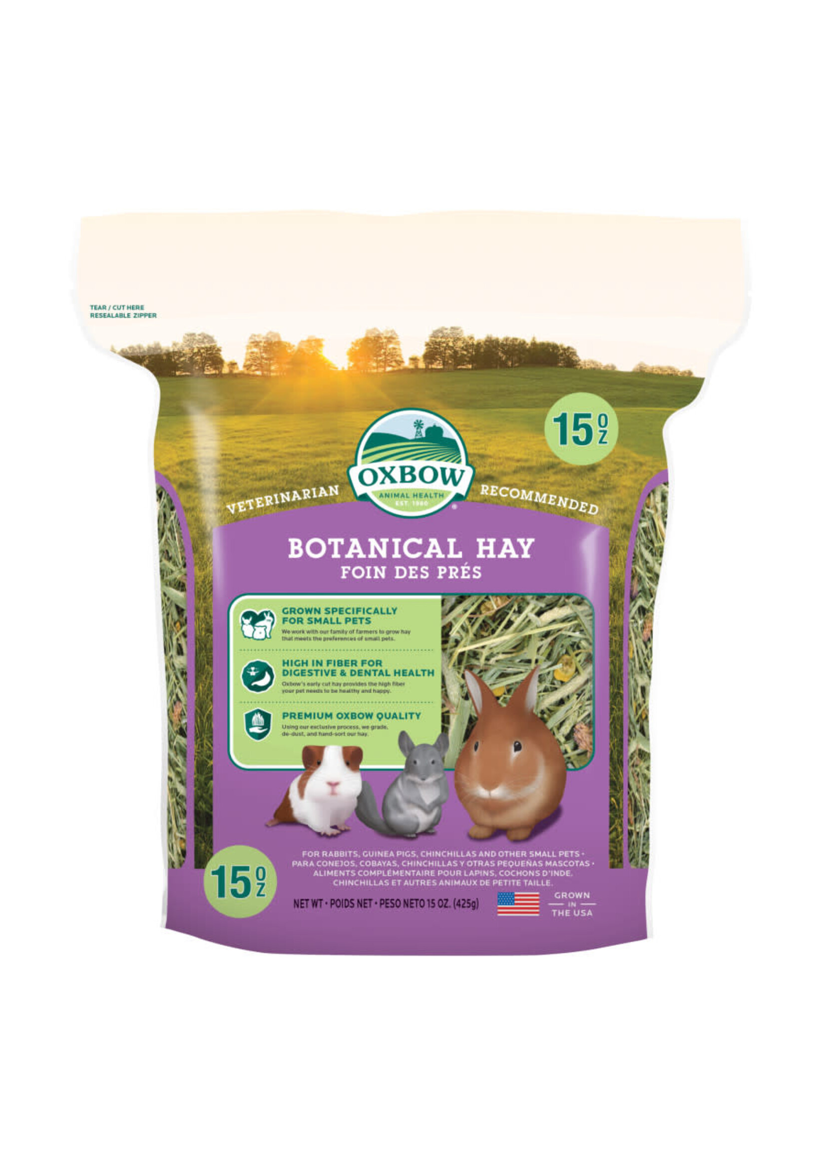 OXBOW BOTANICAL HAY 15 OZ