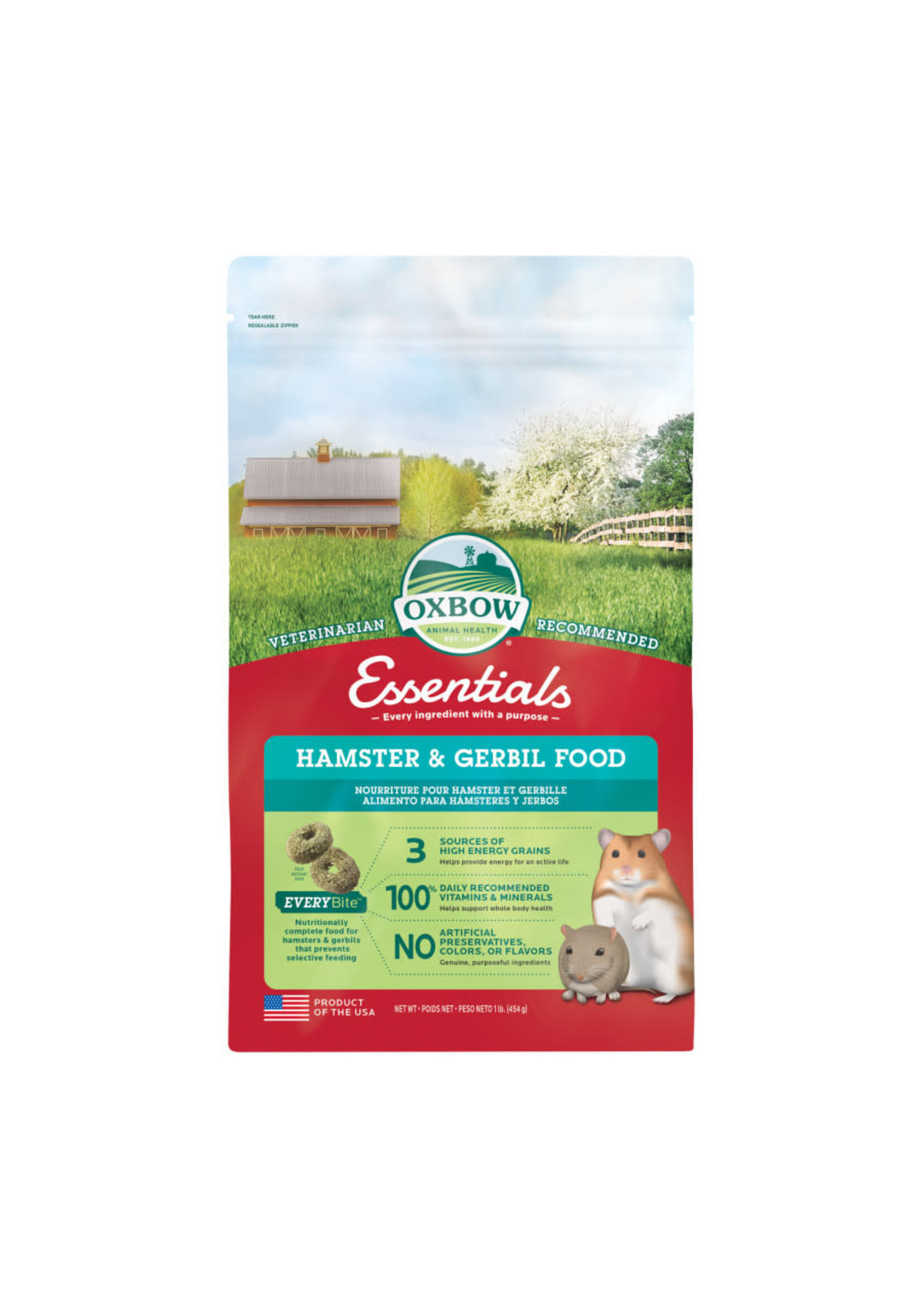 HAMSTER GERBIL FOOD 1 LB