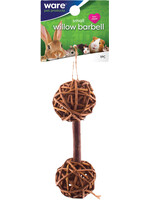 Ware Pet Products WILLOW GARDEN BARBELL W/BELL SM