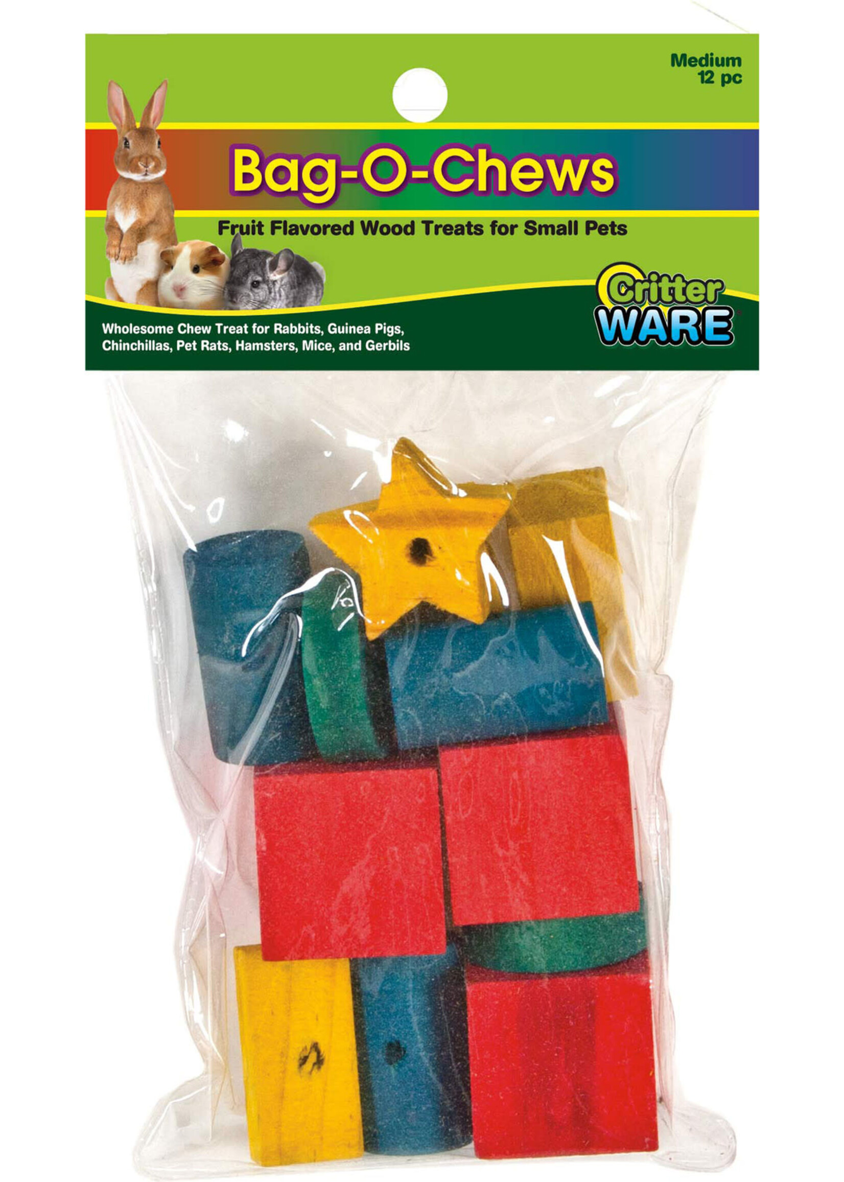 Ware Pet Products BAG-O-CHEWS MD 12 PC