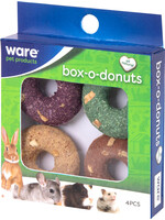 Ware Pet Products HEALTH-E BOX-O-DONUTS 4 PC