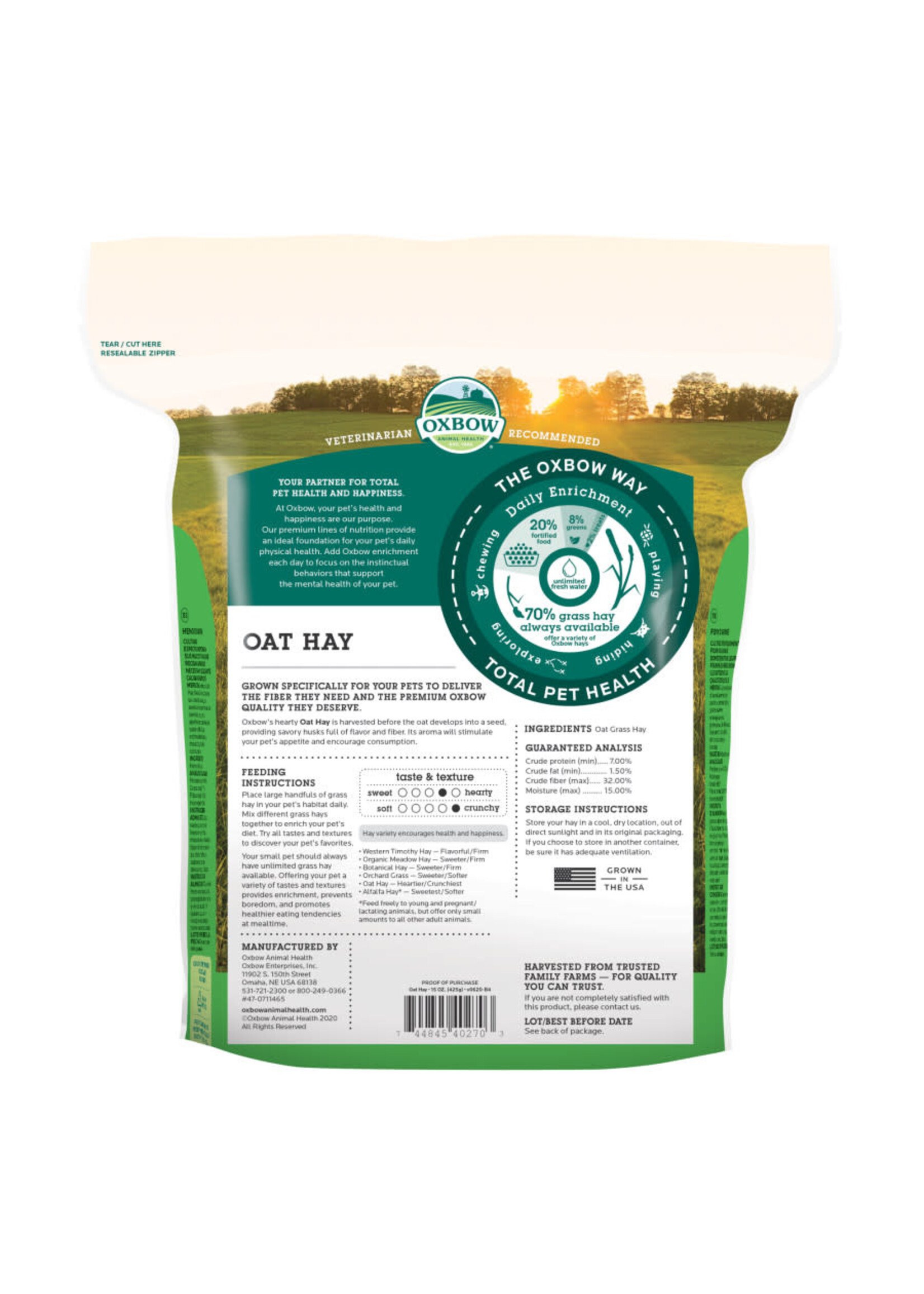 OAT HAY 15 OZ