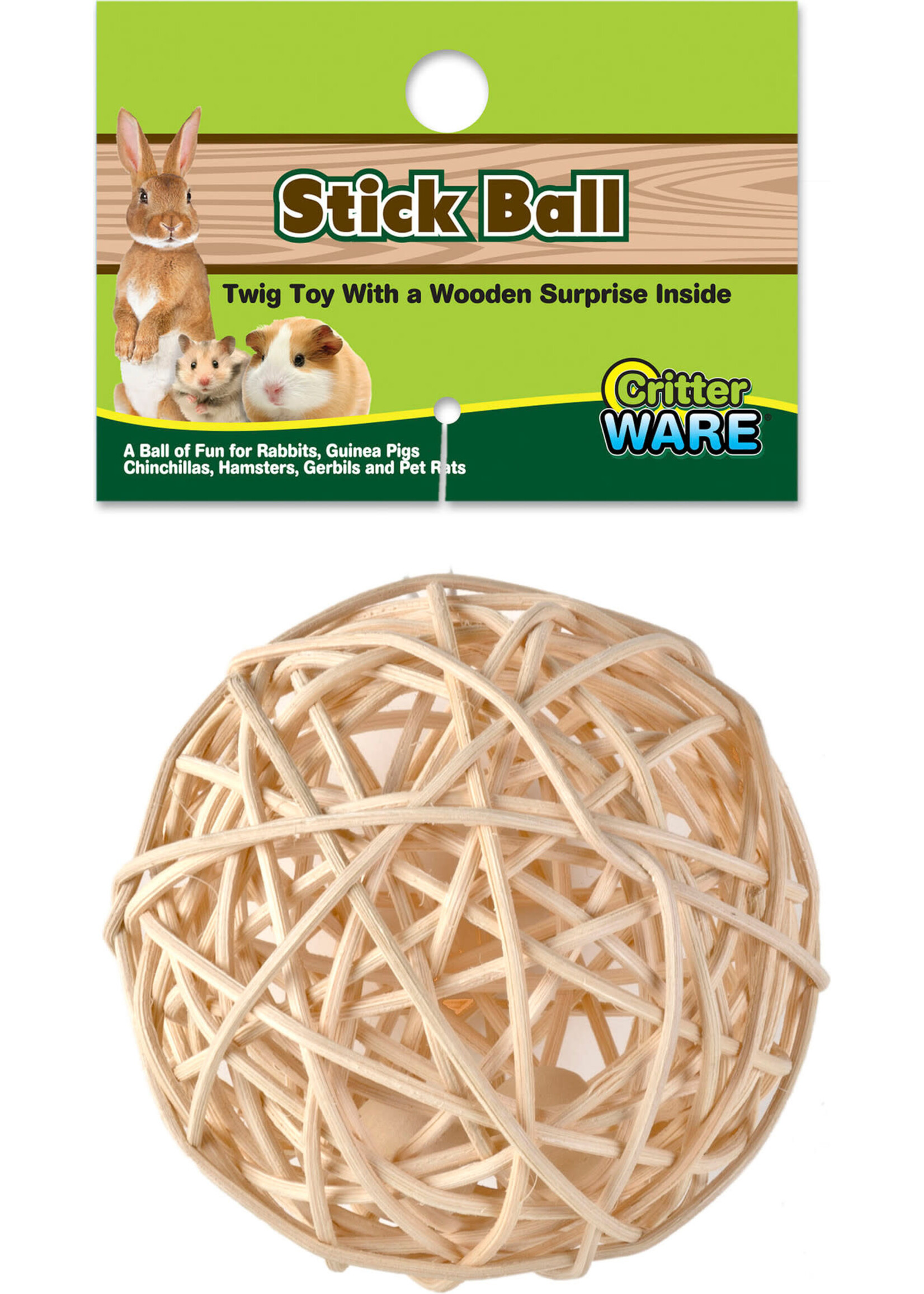 Ware Pet Products NUTTY STICK BALL TREAT MD