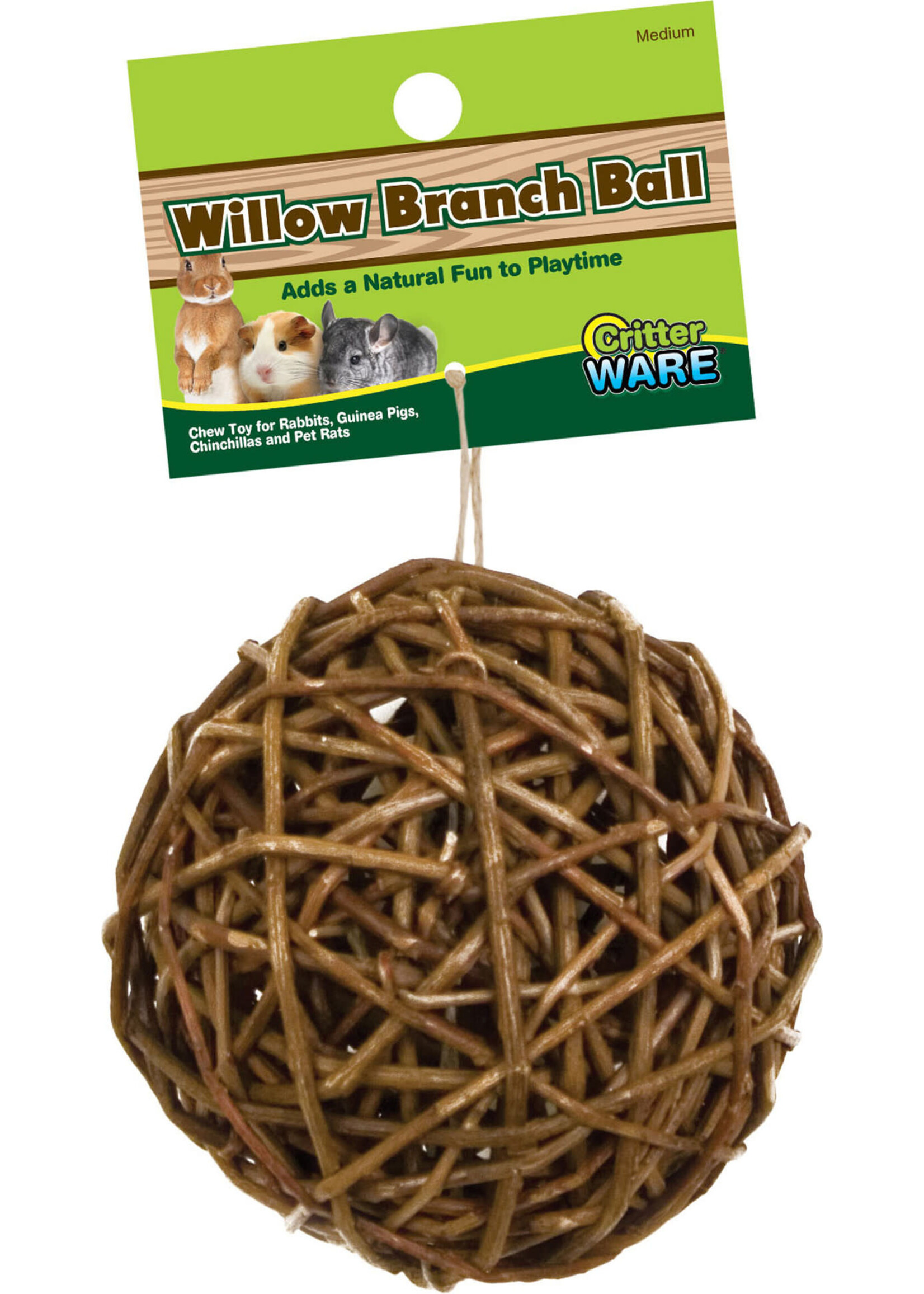 Ware Pet Products WILLOW BRANCH BALL 4 IN