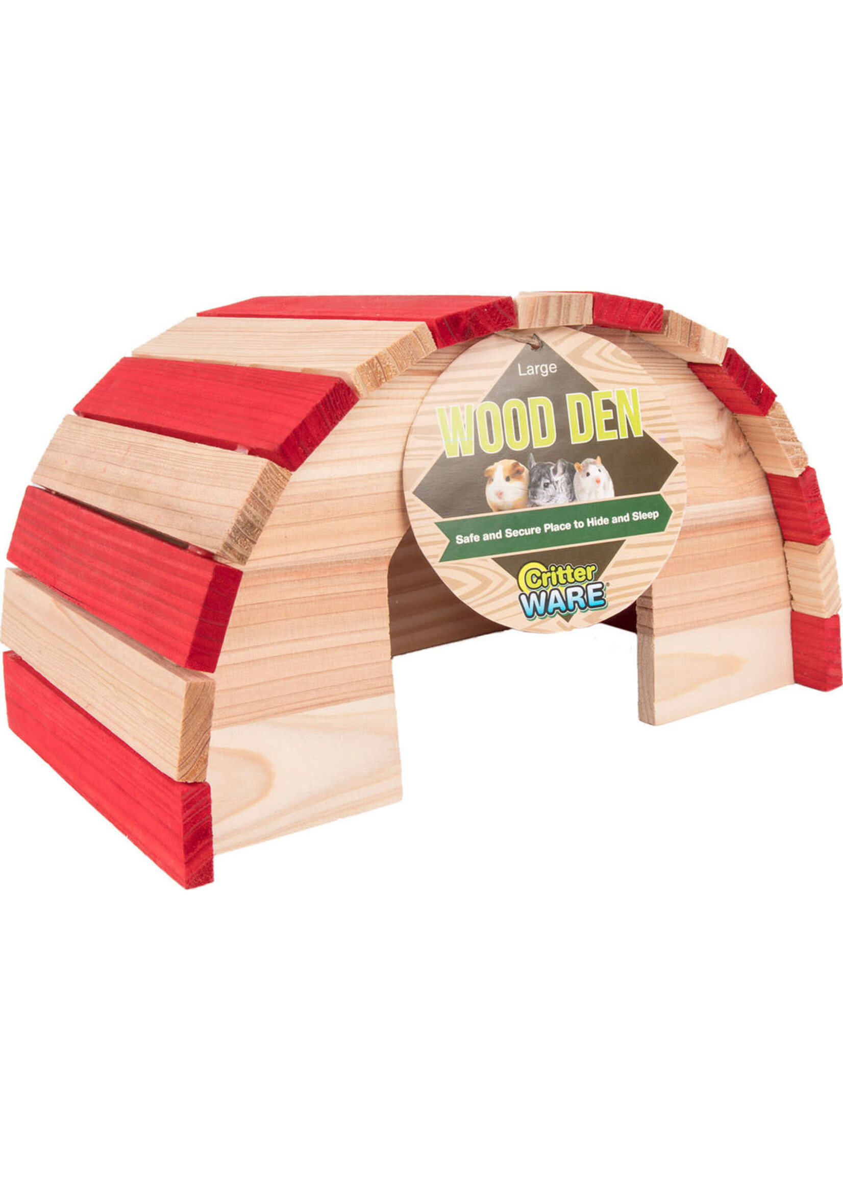 Ware Pet Products WOOD DEN HIDE OUT LG