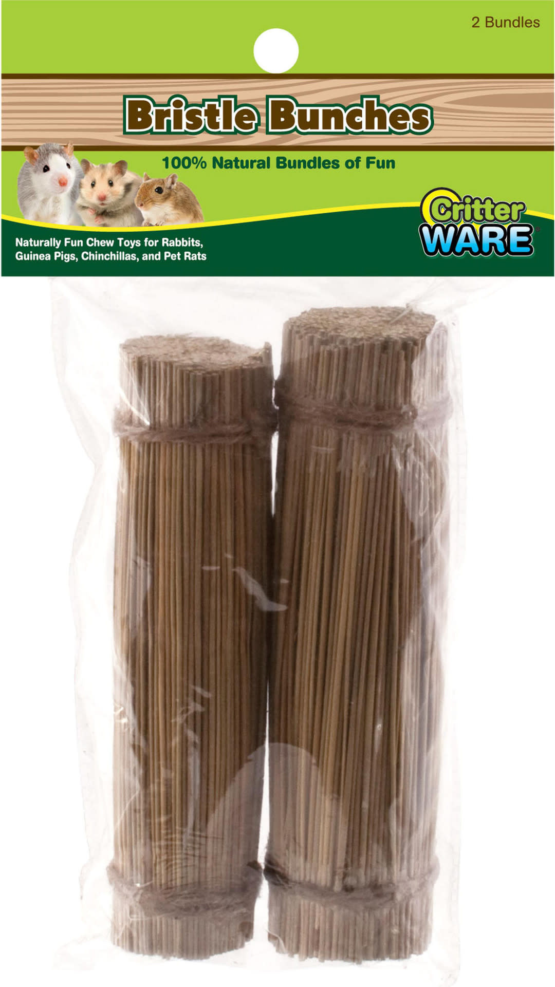 BRISTLE BRUNCHES FOR SMALL ANIMALS 2 PK