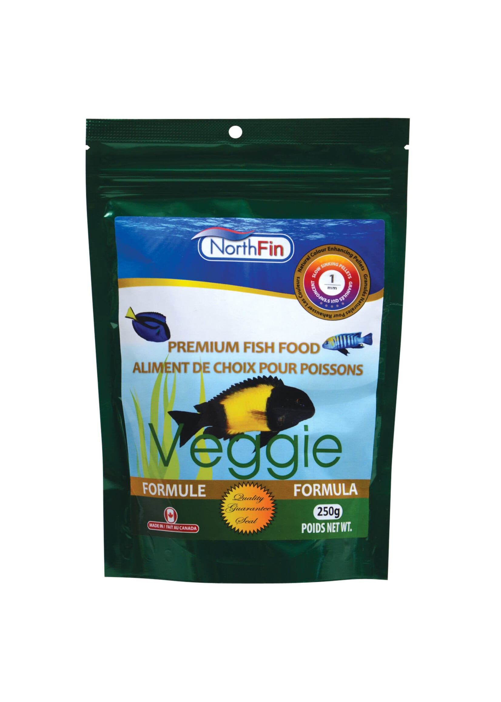 Northfin VEGGIE FORMULA 1 MM SINKING 250 G