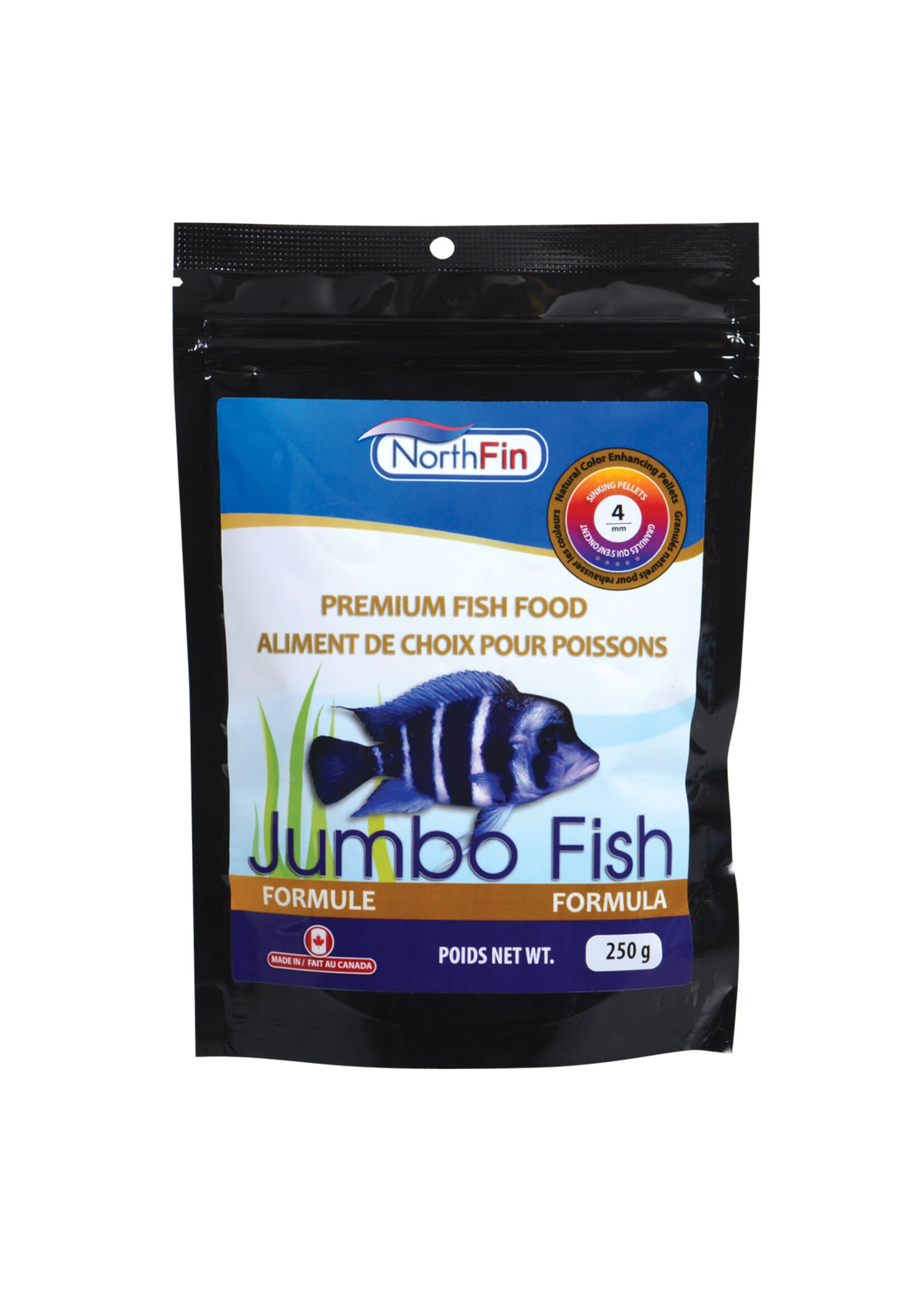 Northfin JUMBO FORMULA 4 MM SINKING PELLETS 250 G