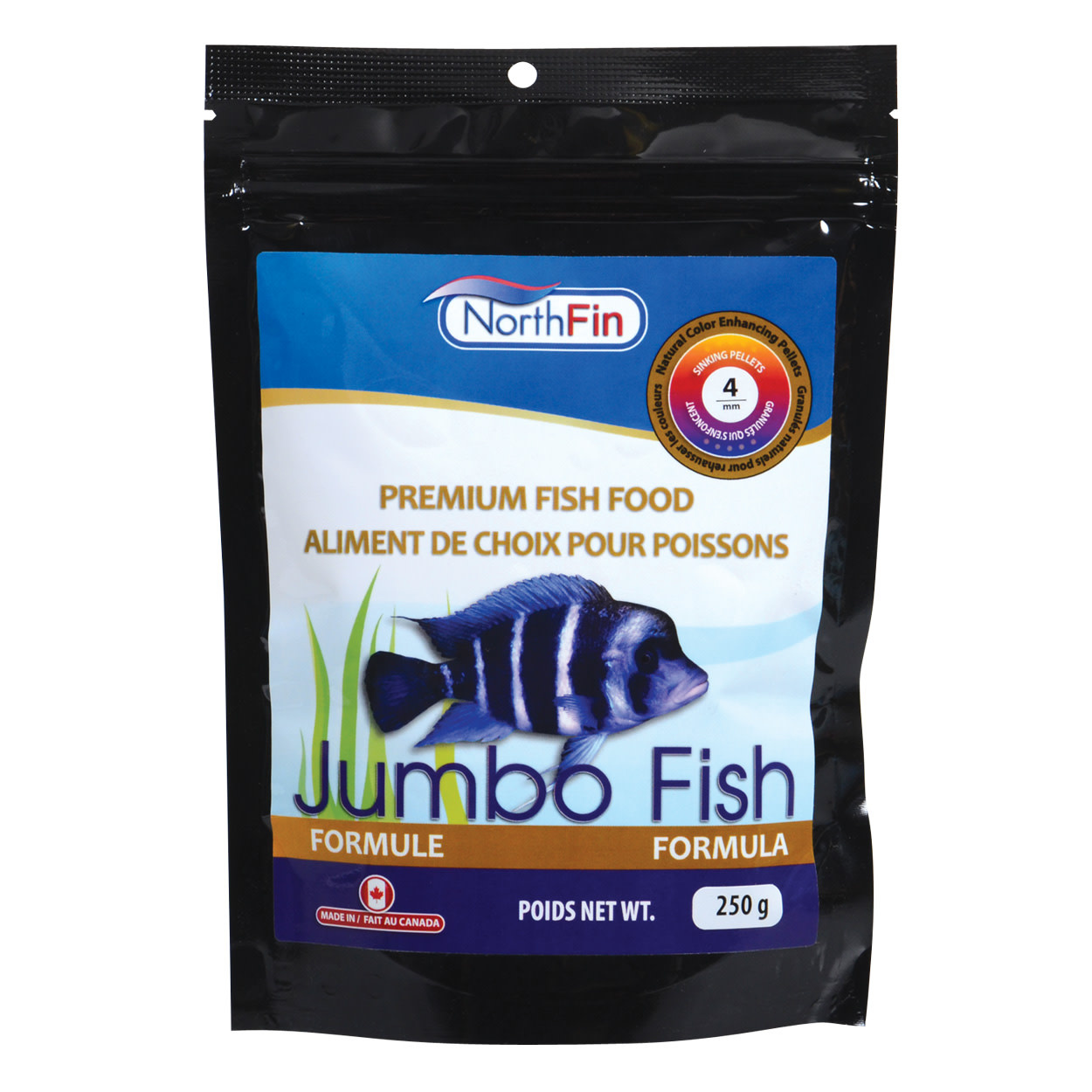 JUMBO FORMULA 4 MM SINKING PELLETS 250 G