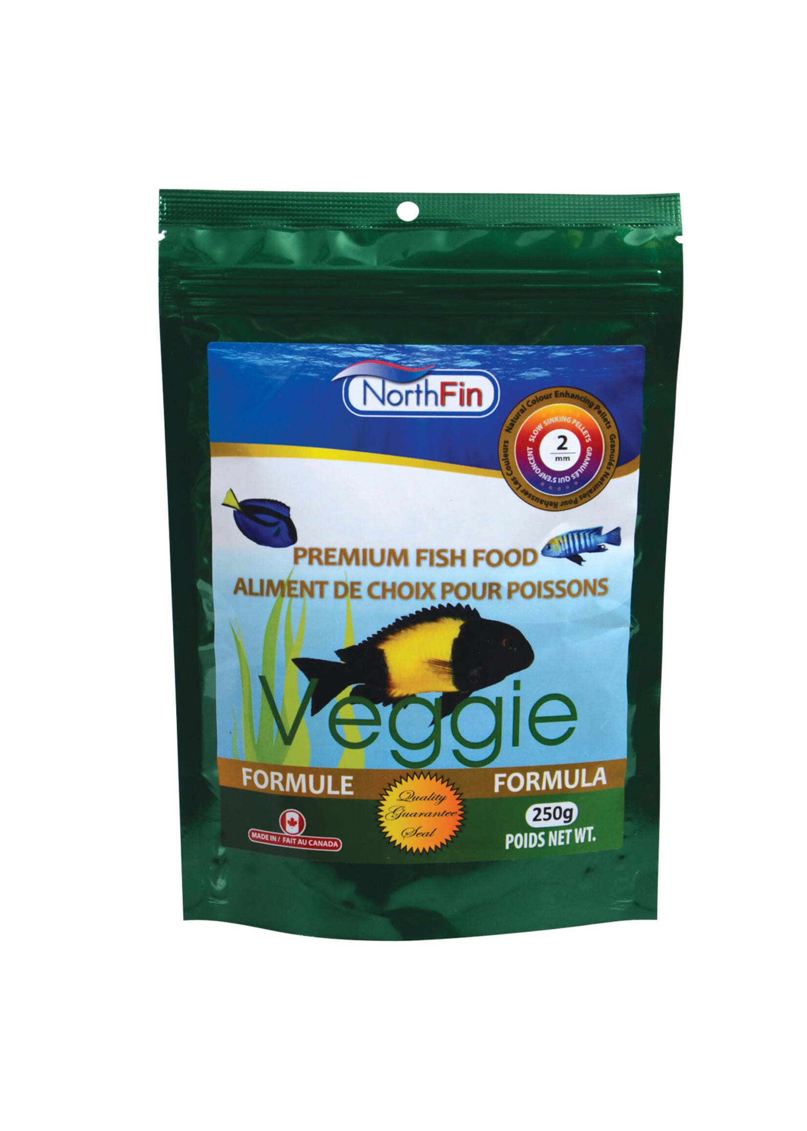 Northfin VEGGIE FORMULA 2 MM SINKING PELLETS 250 G